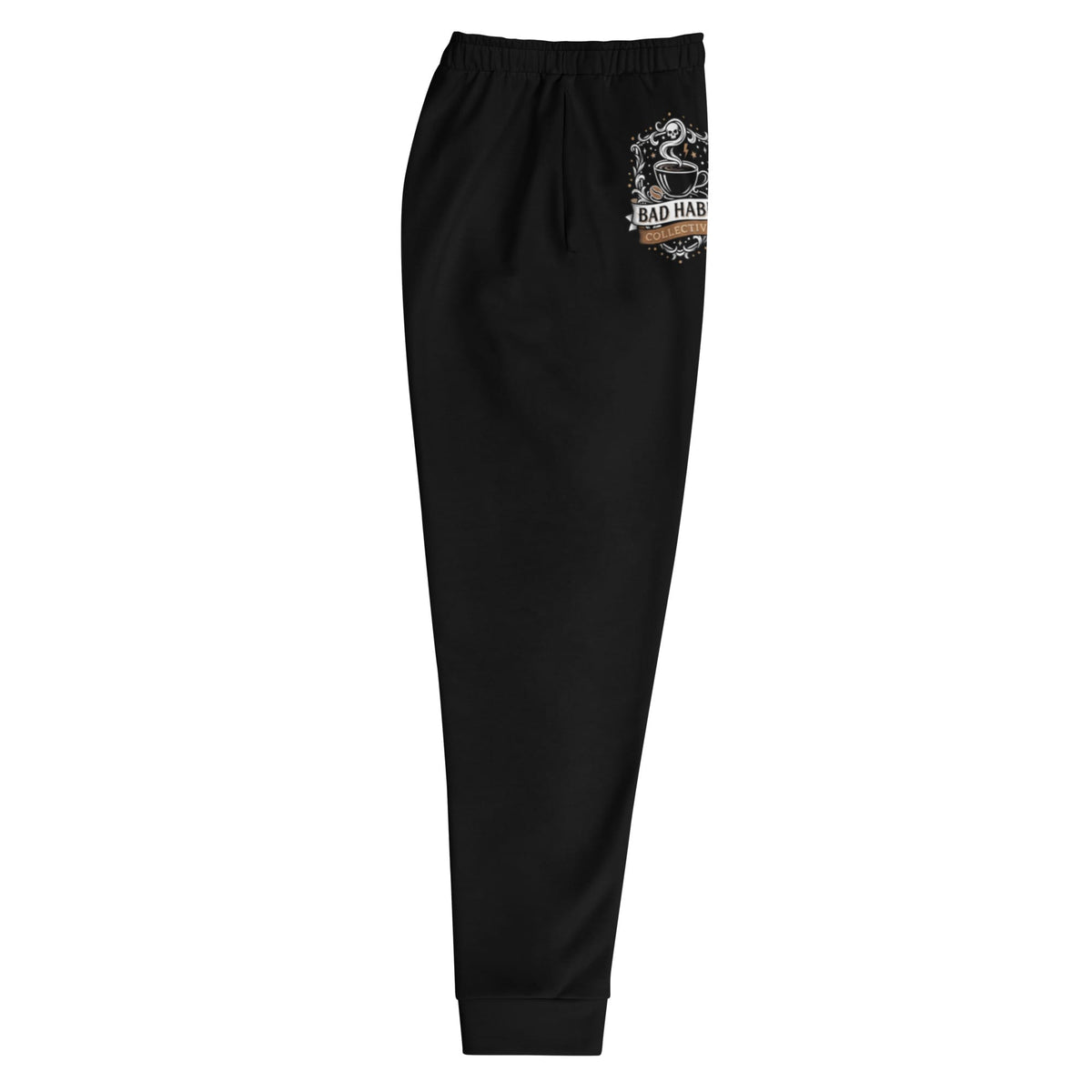 Men's Black Joggers | Bad Habit Collective