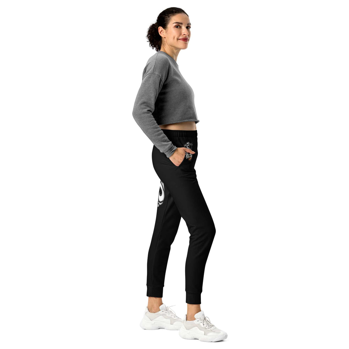 Women's Black Joggers | Bad Habit Collective
