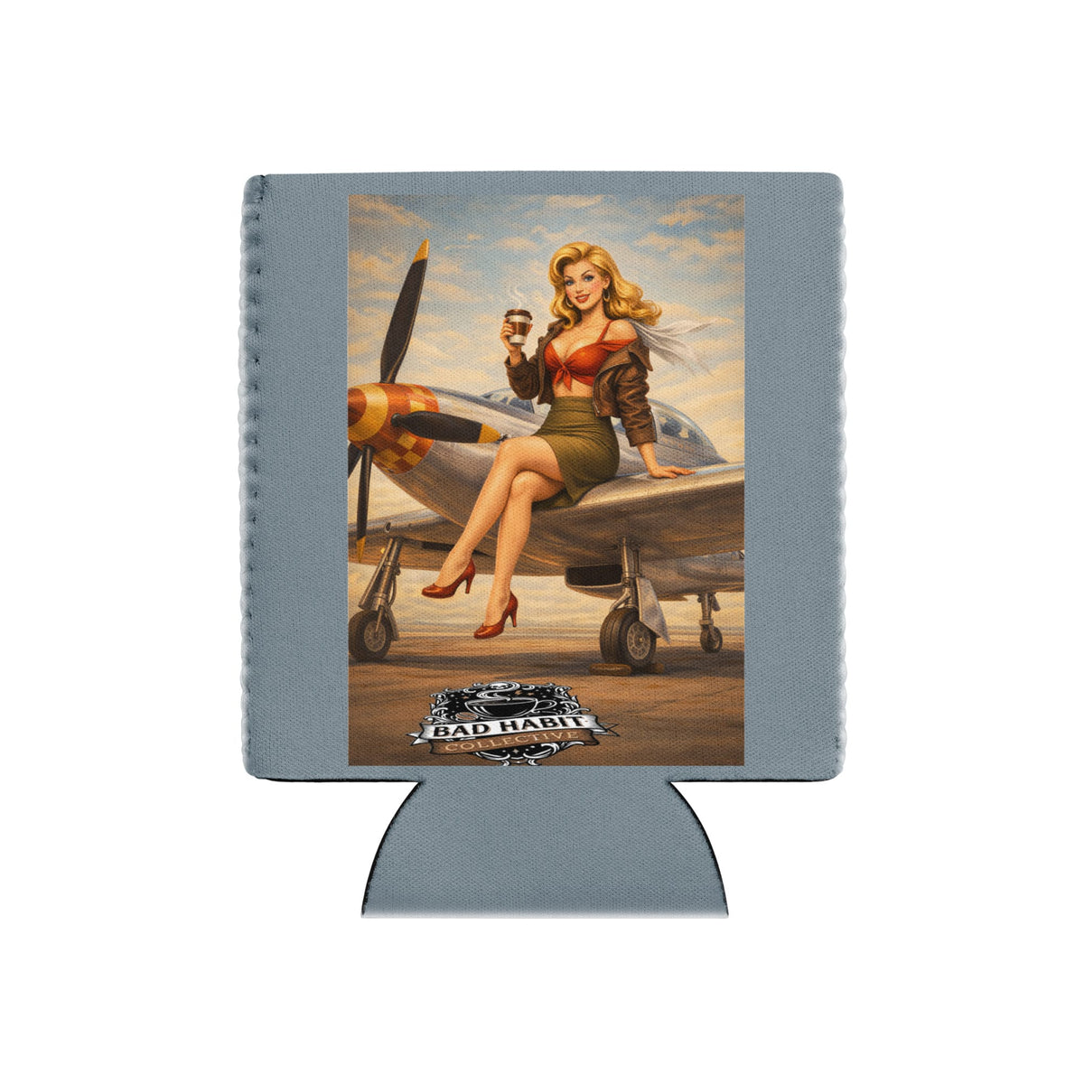 Cleared for Takeoff Can Cooler | Bad Habit Collective