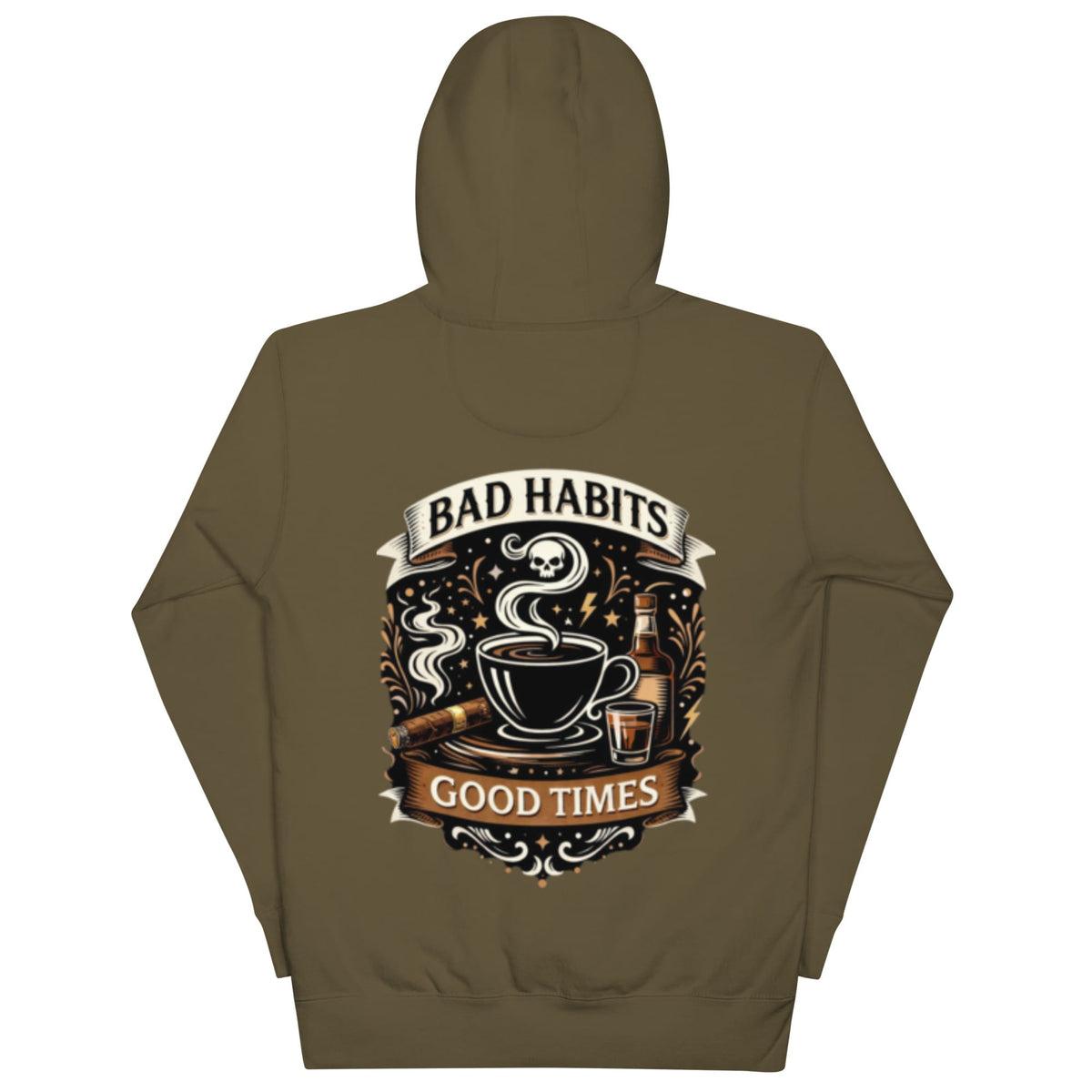 Bad Habits Good Times Hoodie | Bad Habit Collective