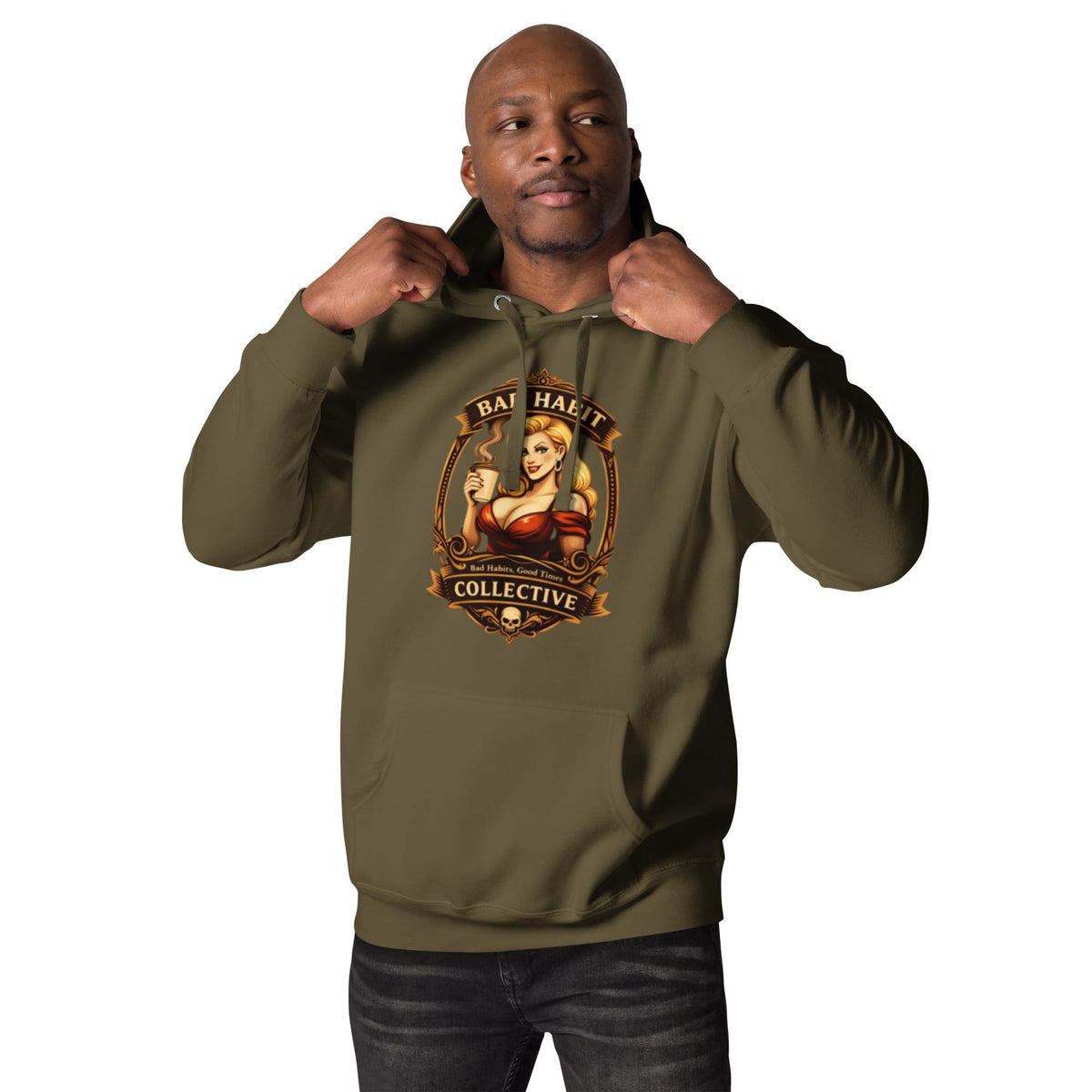 Men's Cleared for Takeoff Hoodie | Bad Habit Collective