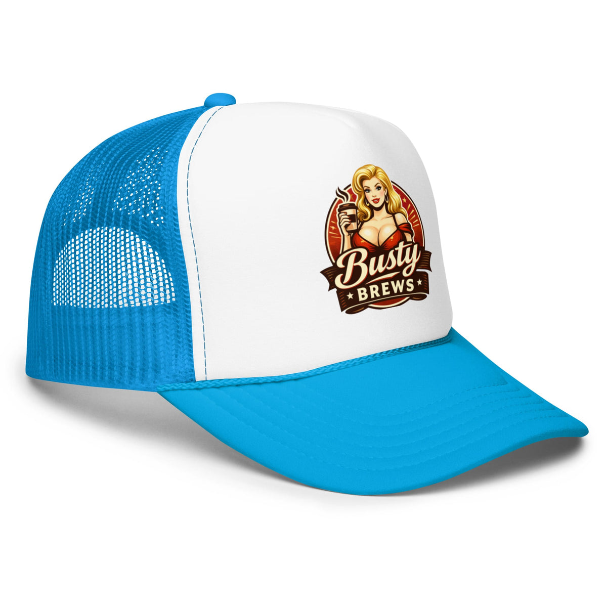 Busty Brews by BHC Foam Trucker Hat | Bad Habit Collective