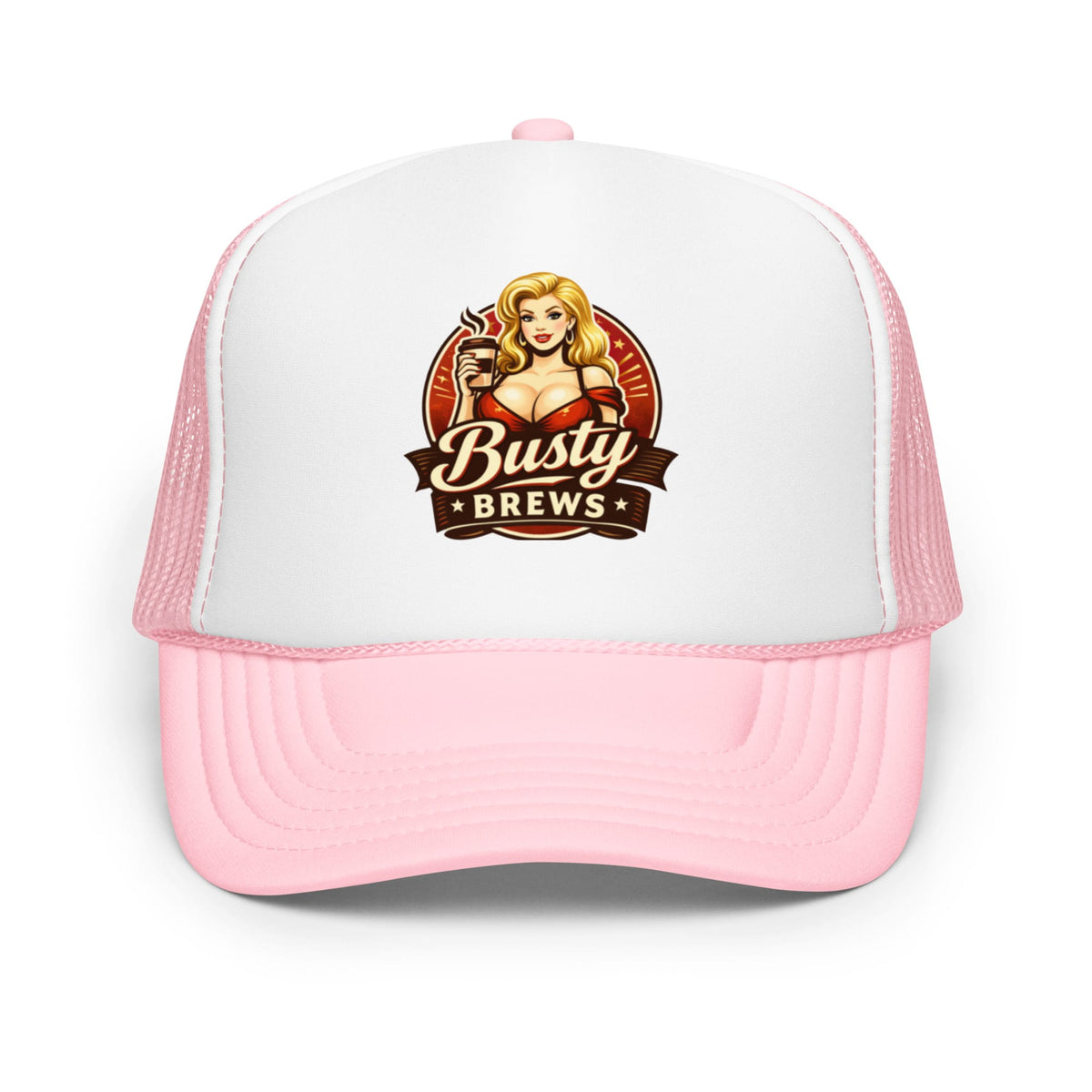 Busty Brews by BHC Foam Trucker Hat | Bad Habit Collective