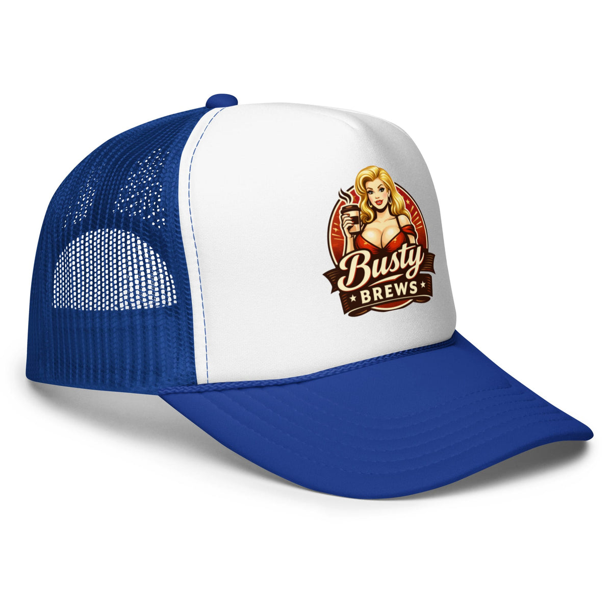Busty Brews by BHC Foam Trucker Hat | Bad Habit Collective