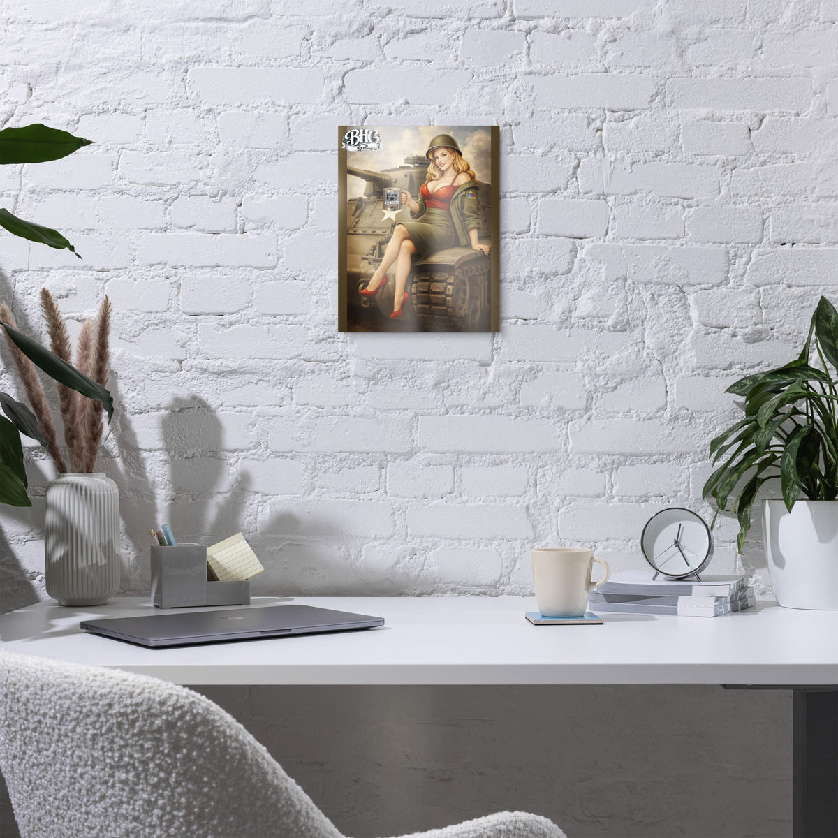 Hell On Wheels Metal Print | Bad Habit Collective