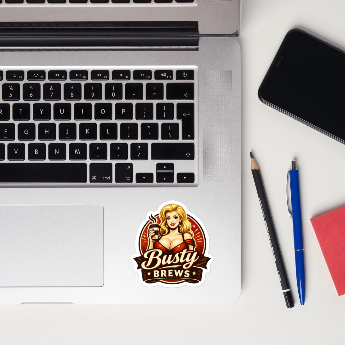 Busty Brews by BHC Bubble-free stickers | Bad Habit Collective