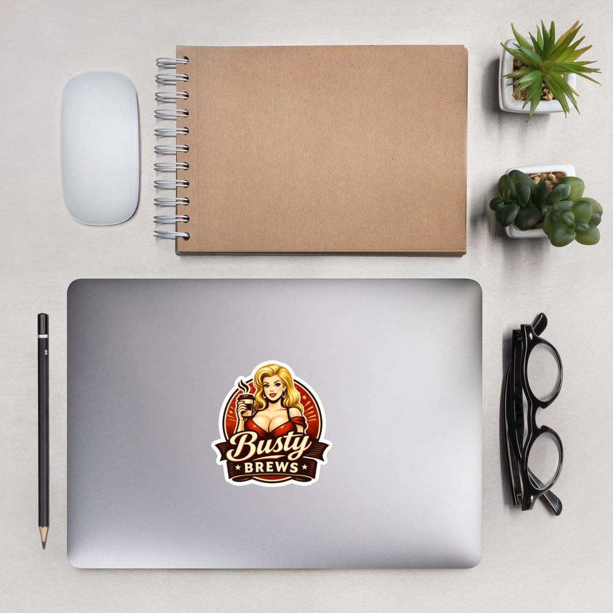 Busty Brews by BHC Bubble-free stickers | Bad Habit Collective