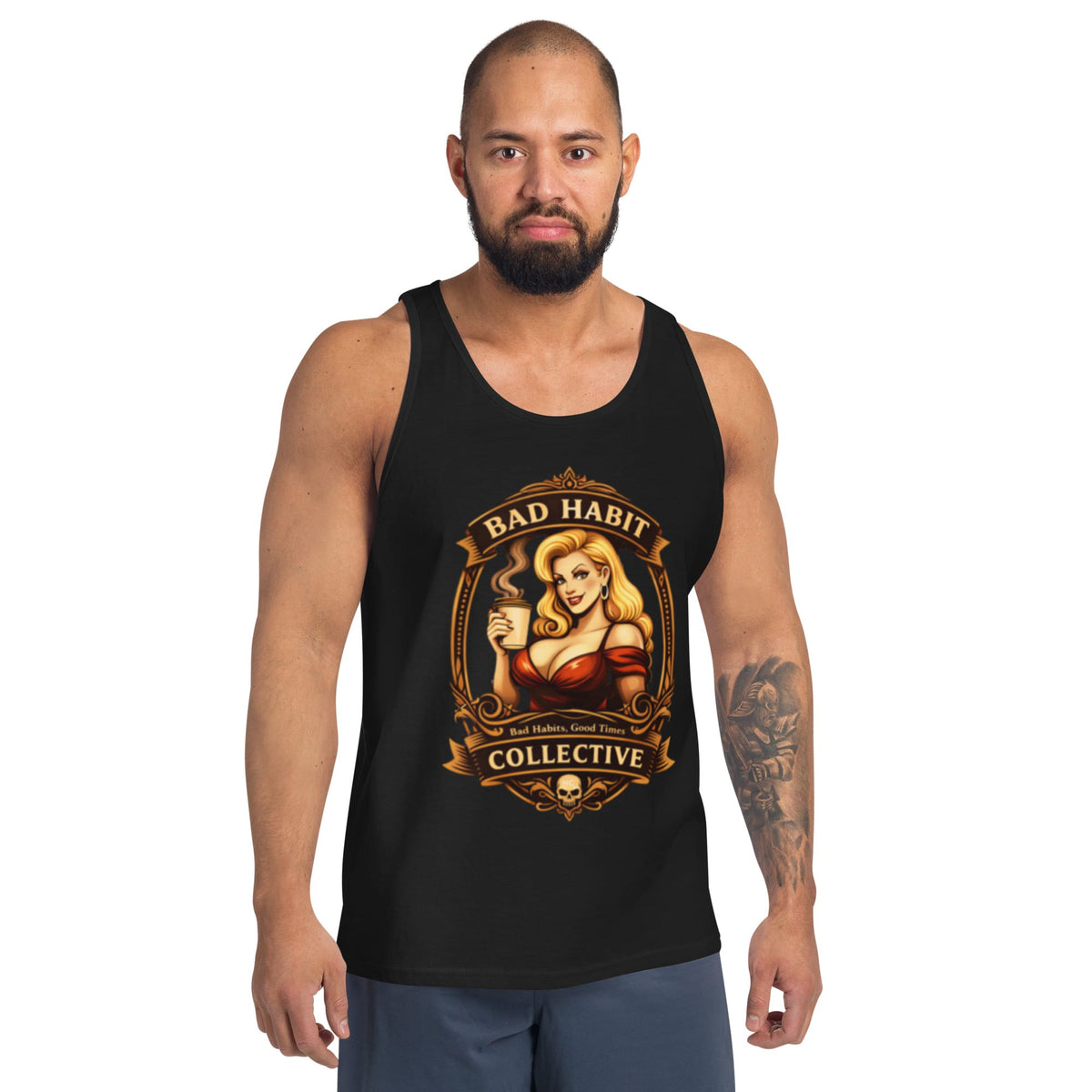 Men's Hell on Wheels Tank Top | Bad Habit Collective