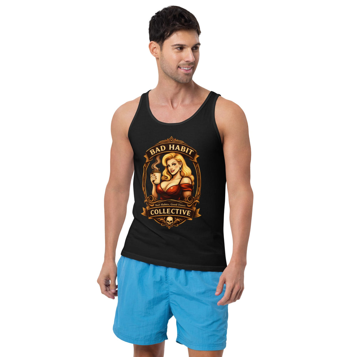 Men's Hell on Wheels Tank Top | Bad Habit Collective