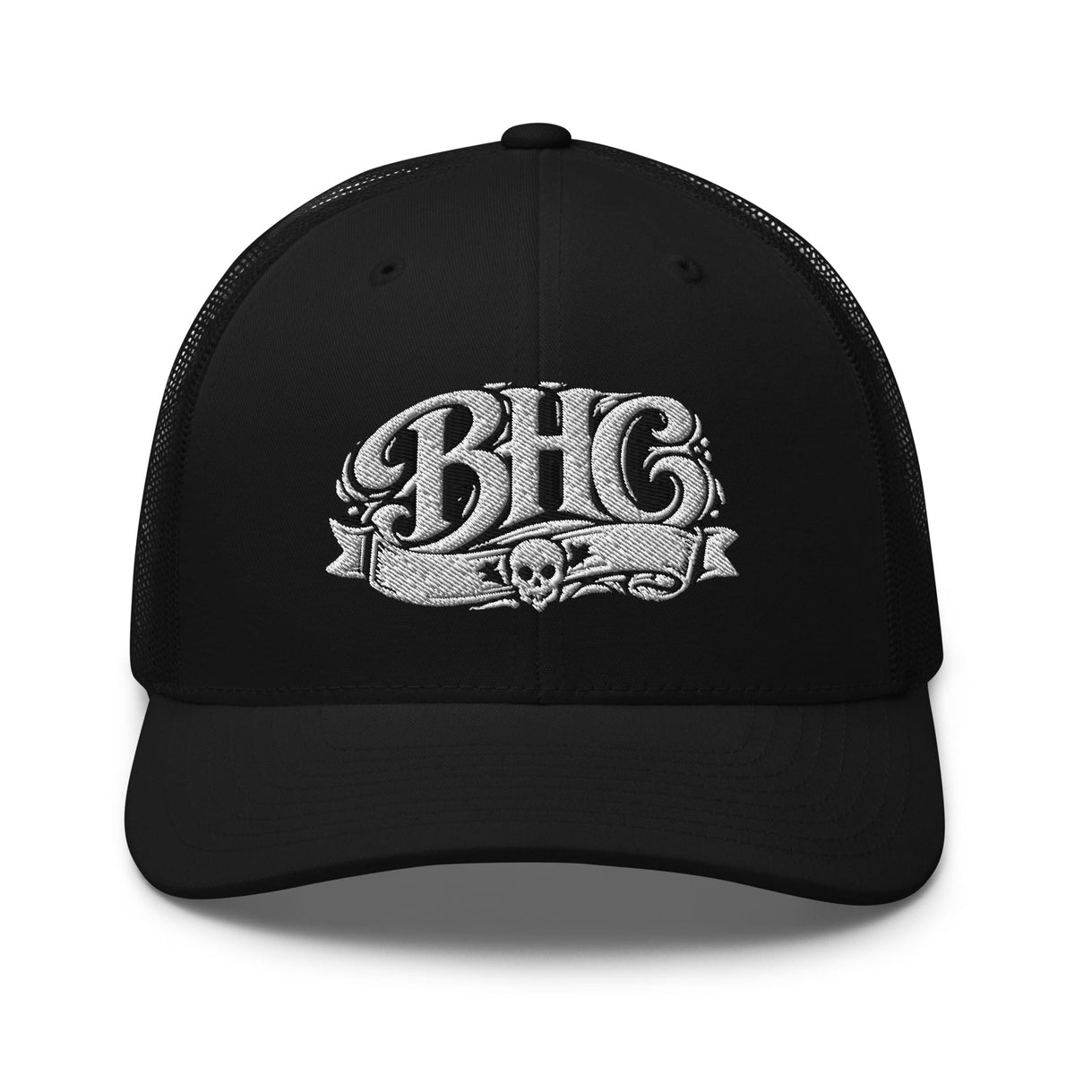 BHC Skull Trucker Cap | Bad Habit Collective
