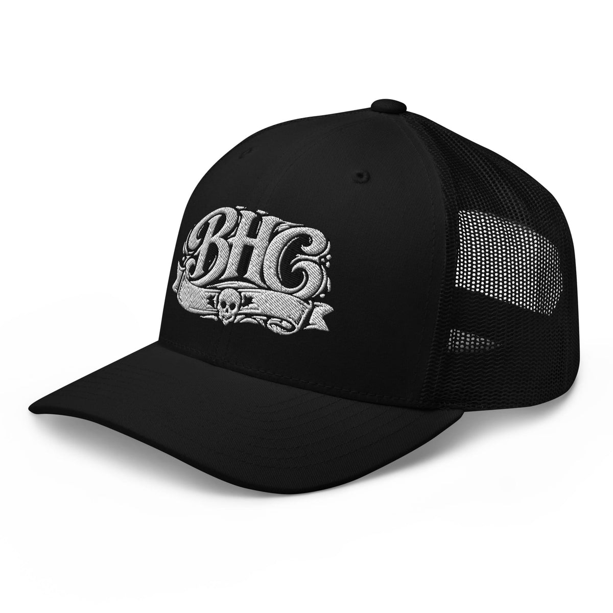 BHC Skull Trucker Cap | Bad Habit Collective