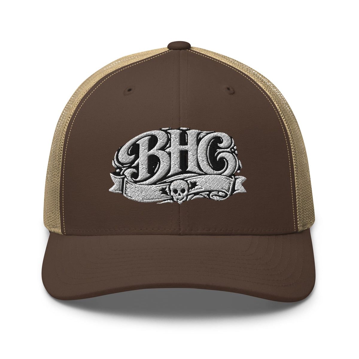 BHC Skull Trucker Cap | Bad Habit Collective
