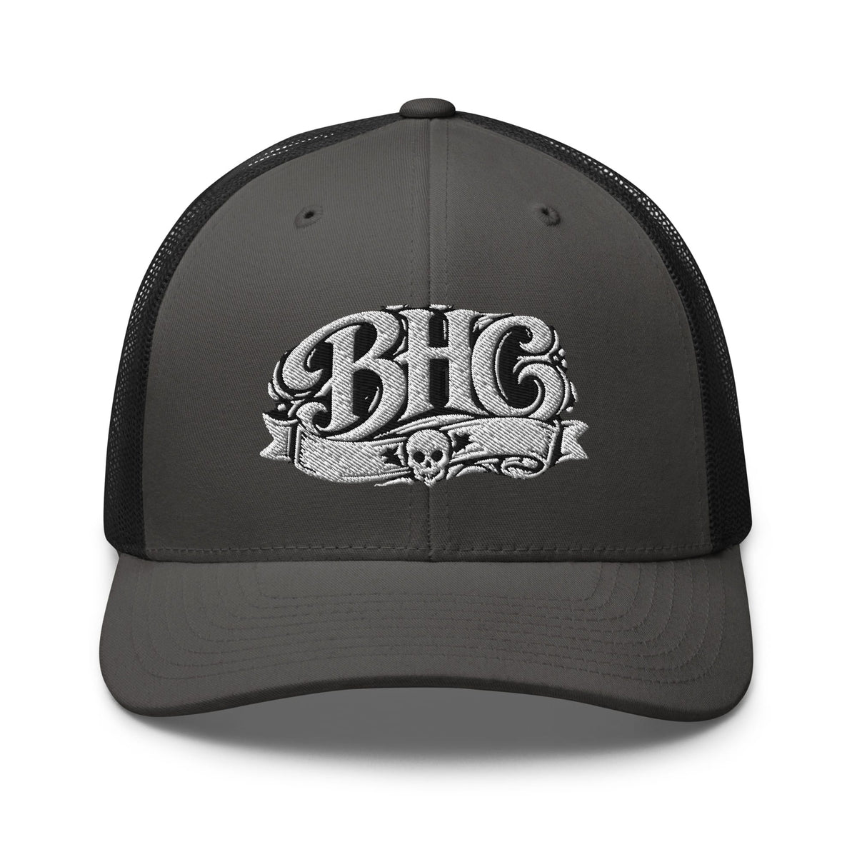 BHC Skull Trucker Cap | Bad Habit Collective