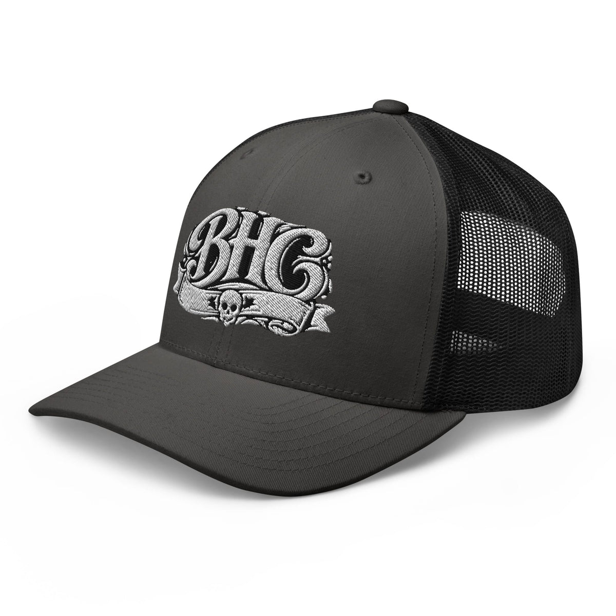 BHC Skull Trucker Cap | Bad Habit Collective
