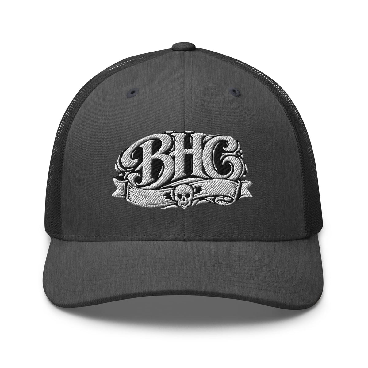 BHC Skull Trucker Cap | Bad Habit Collective