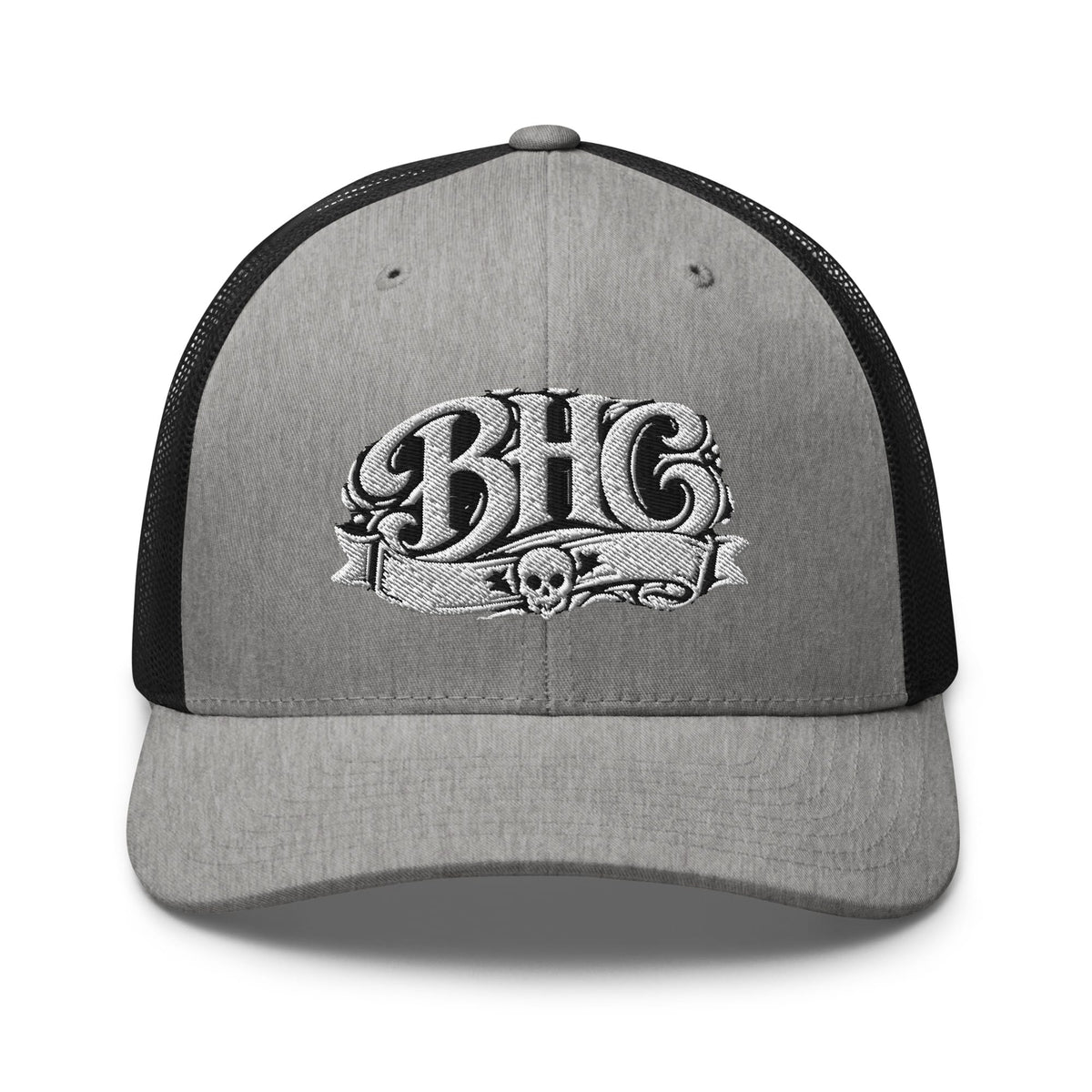 BHC Skull Trucker Cap | Bad Habit Collective