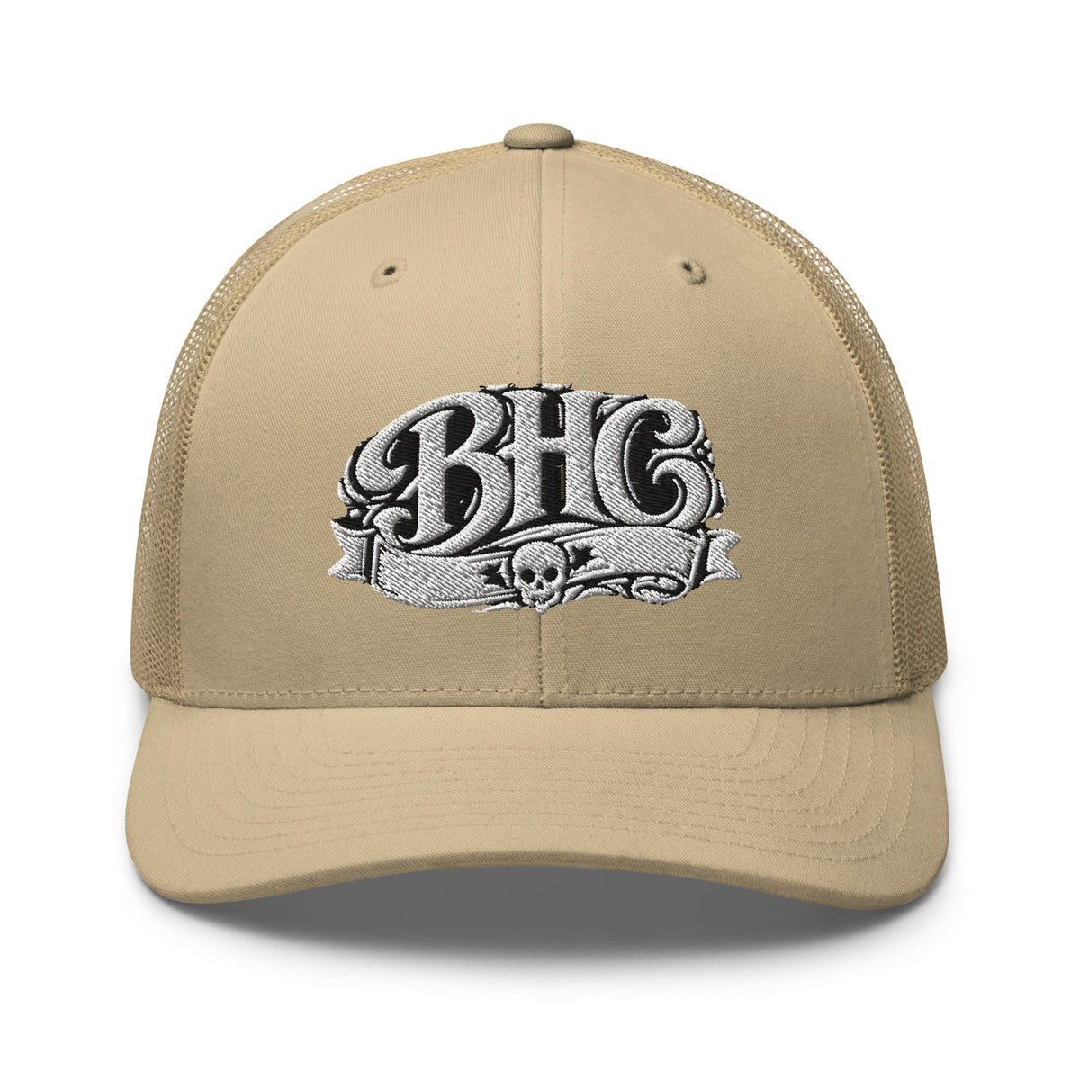BHC Skull Trucker Cap | Bad Habit Collective