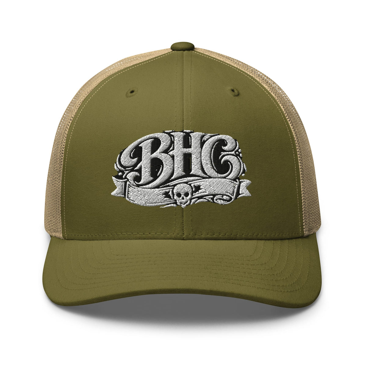 BHC Skull Trucker Cap | Bad Habit Collective