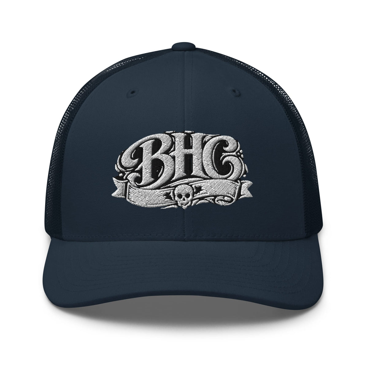 BHC Skull Trucker Cap | Bad Habit Collective