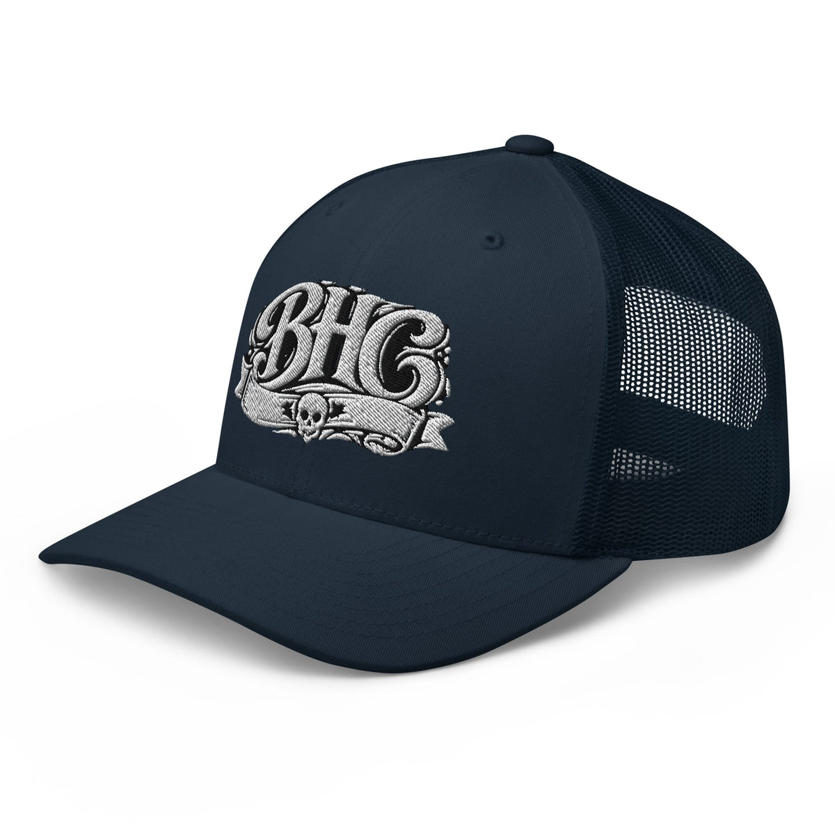 BHC Skull Trucker Cap | Bad Habit Collective