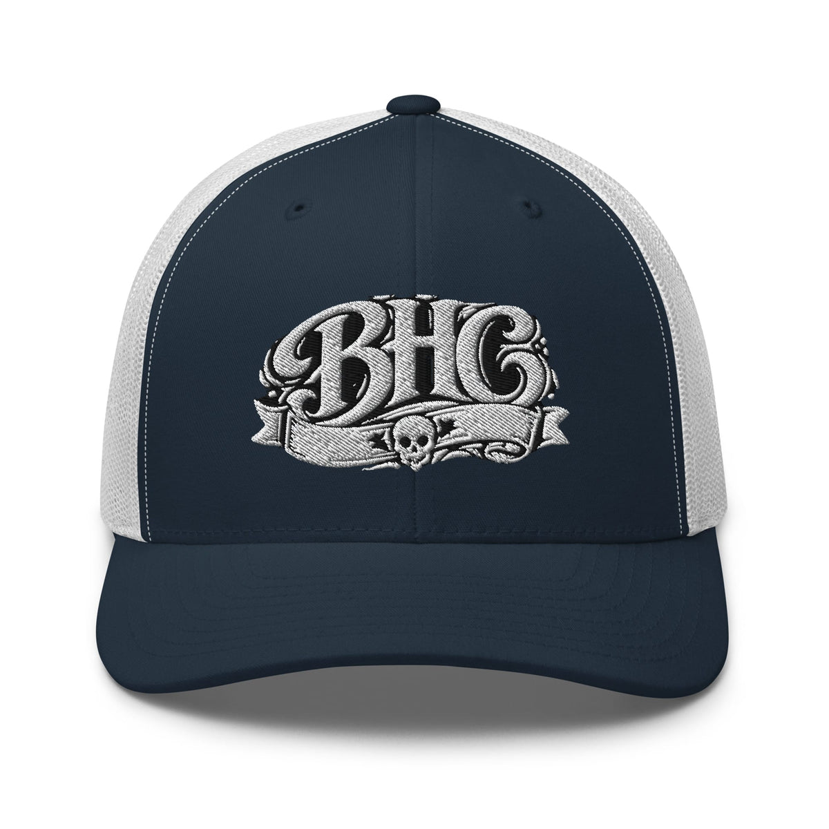 BHC Skull Trucker Cap | Bad Habit Collective
