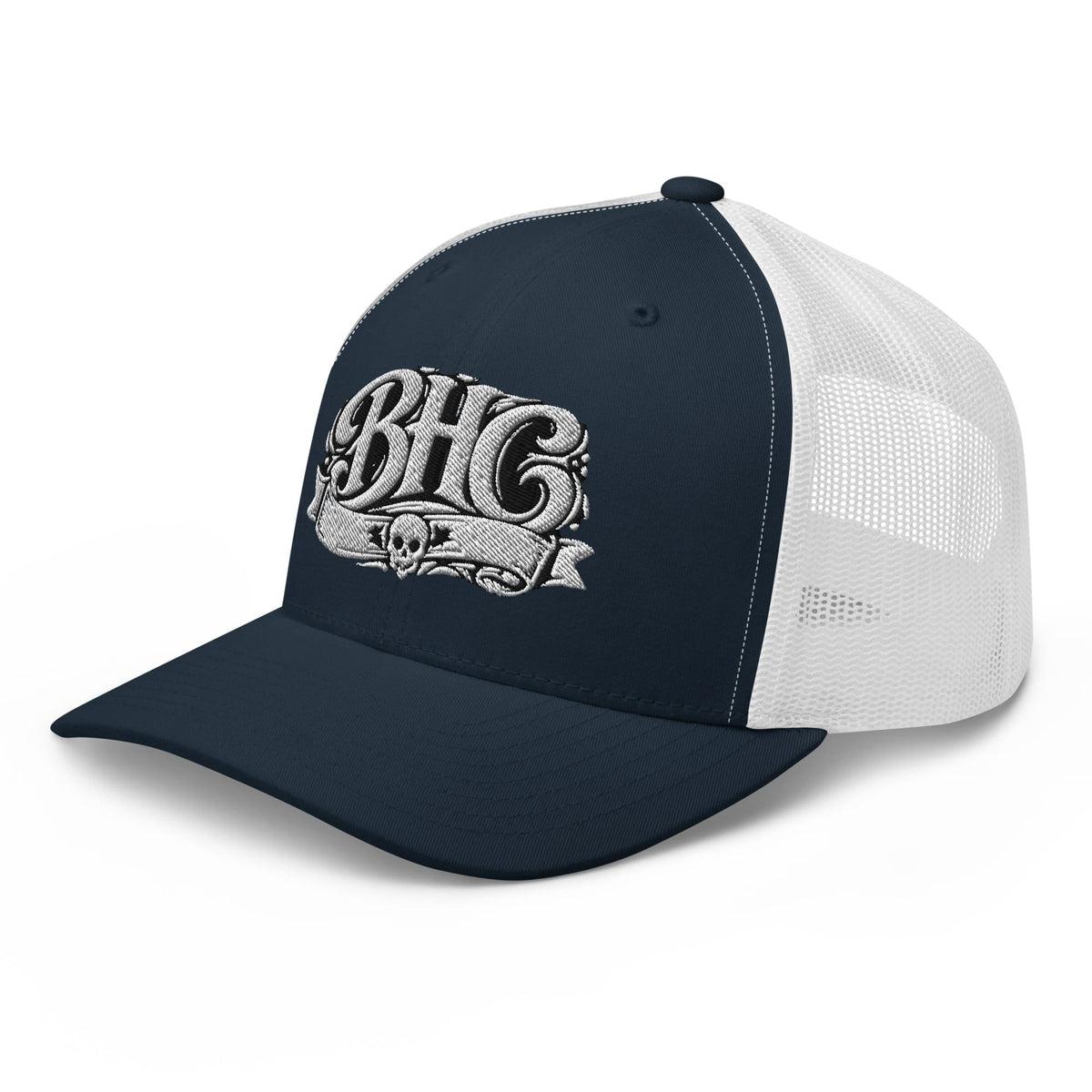 BHC Skull Trucker Cap | Bad Habit Collective