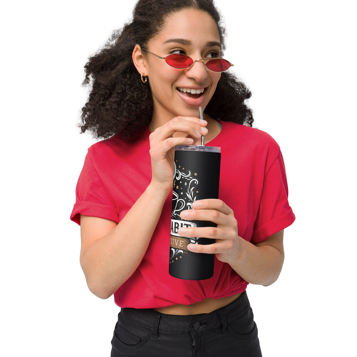 Stainless steel tumbler | Bad Habit Collective
