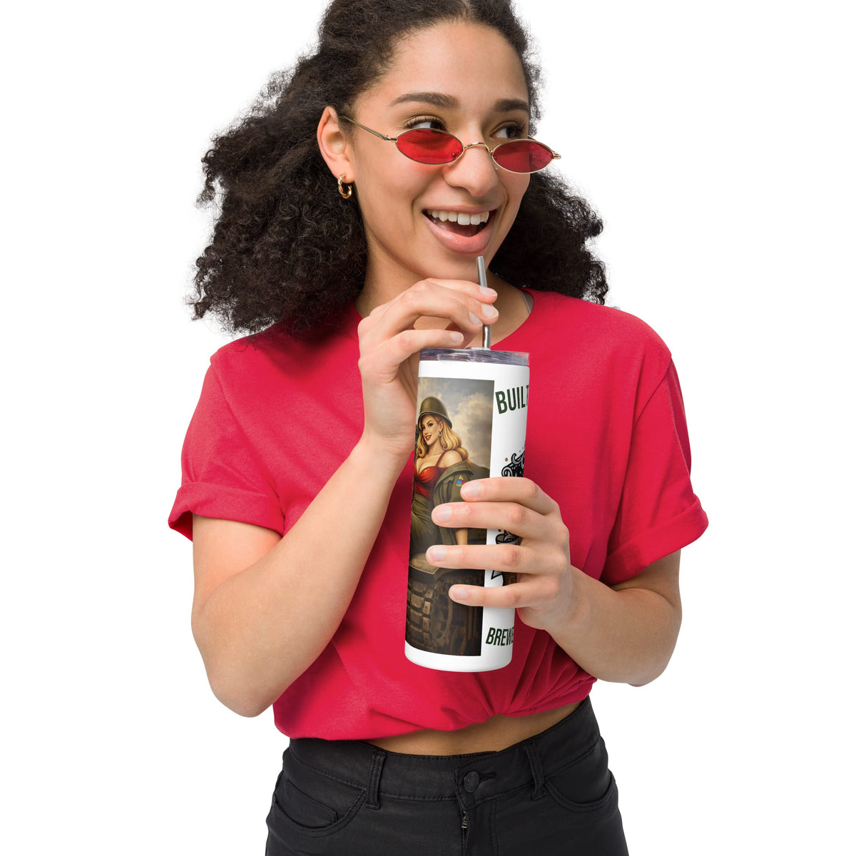 Hell on Wheels Stainless Steel Tumbler | Bad Habit Collective