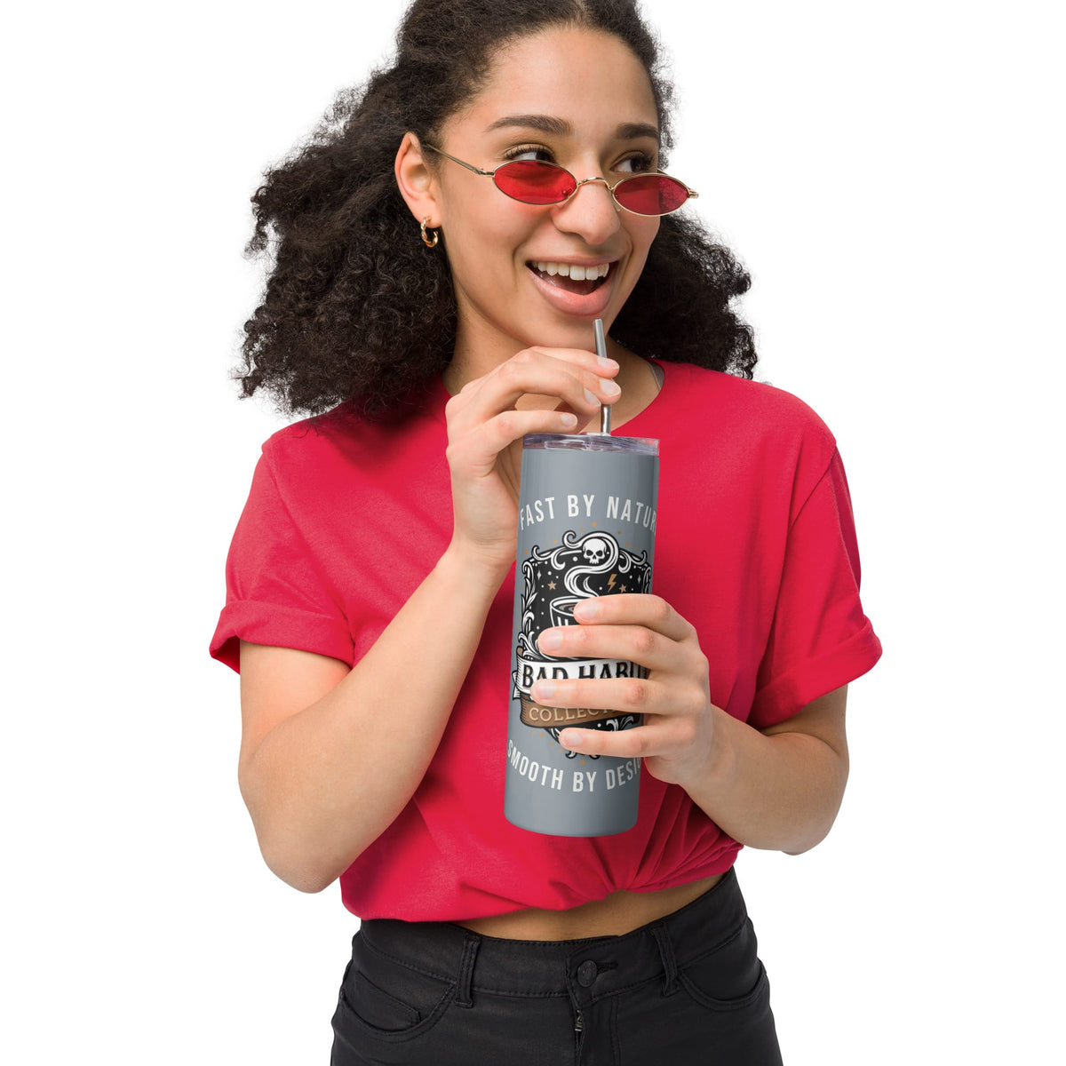 Cleared for Takeoff Stainless Steel Tumbler | Bad Habit Collective