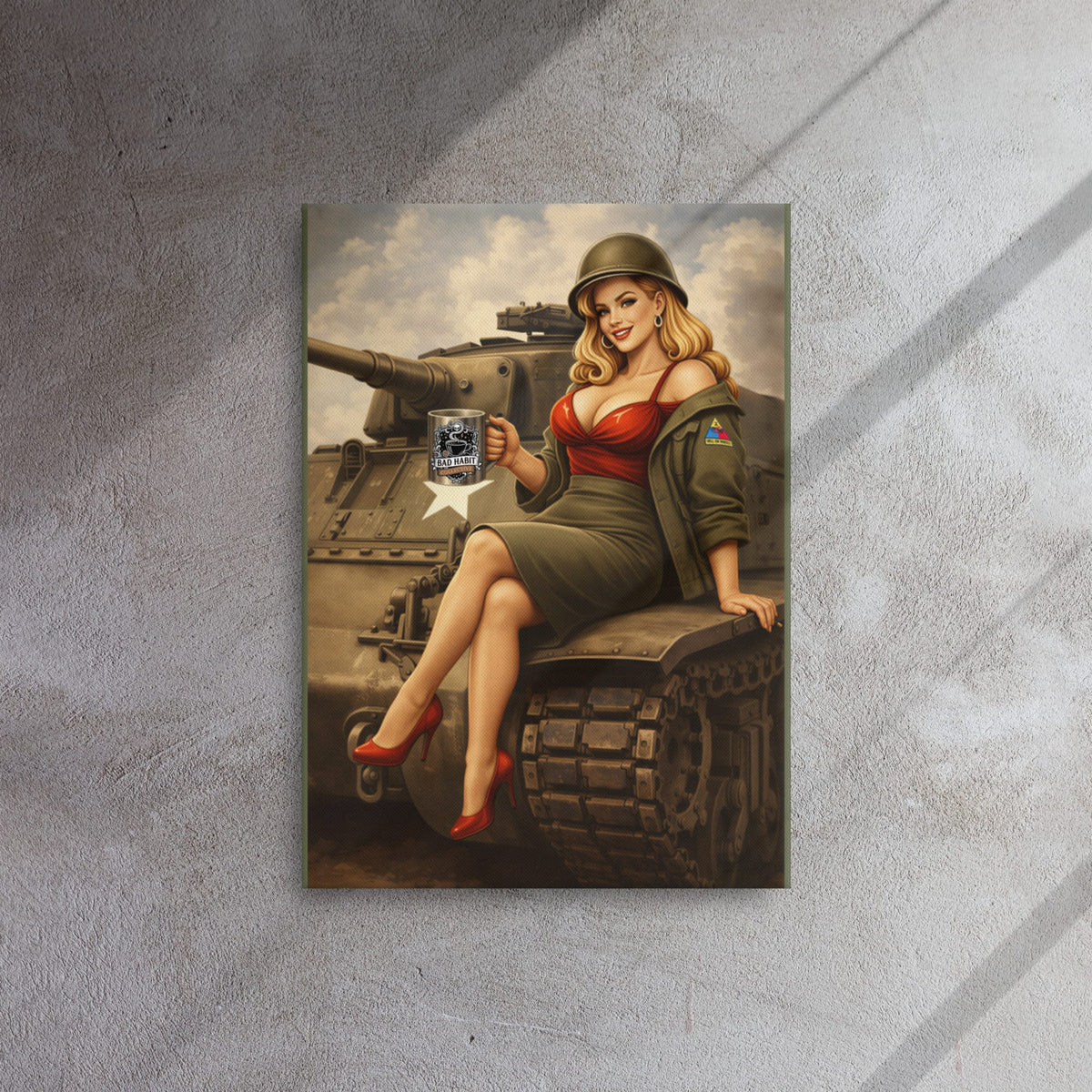 Hell on Wheels Canvas | Bad Habit Collective