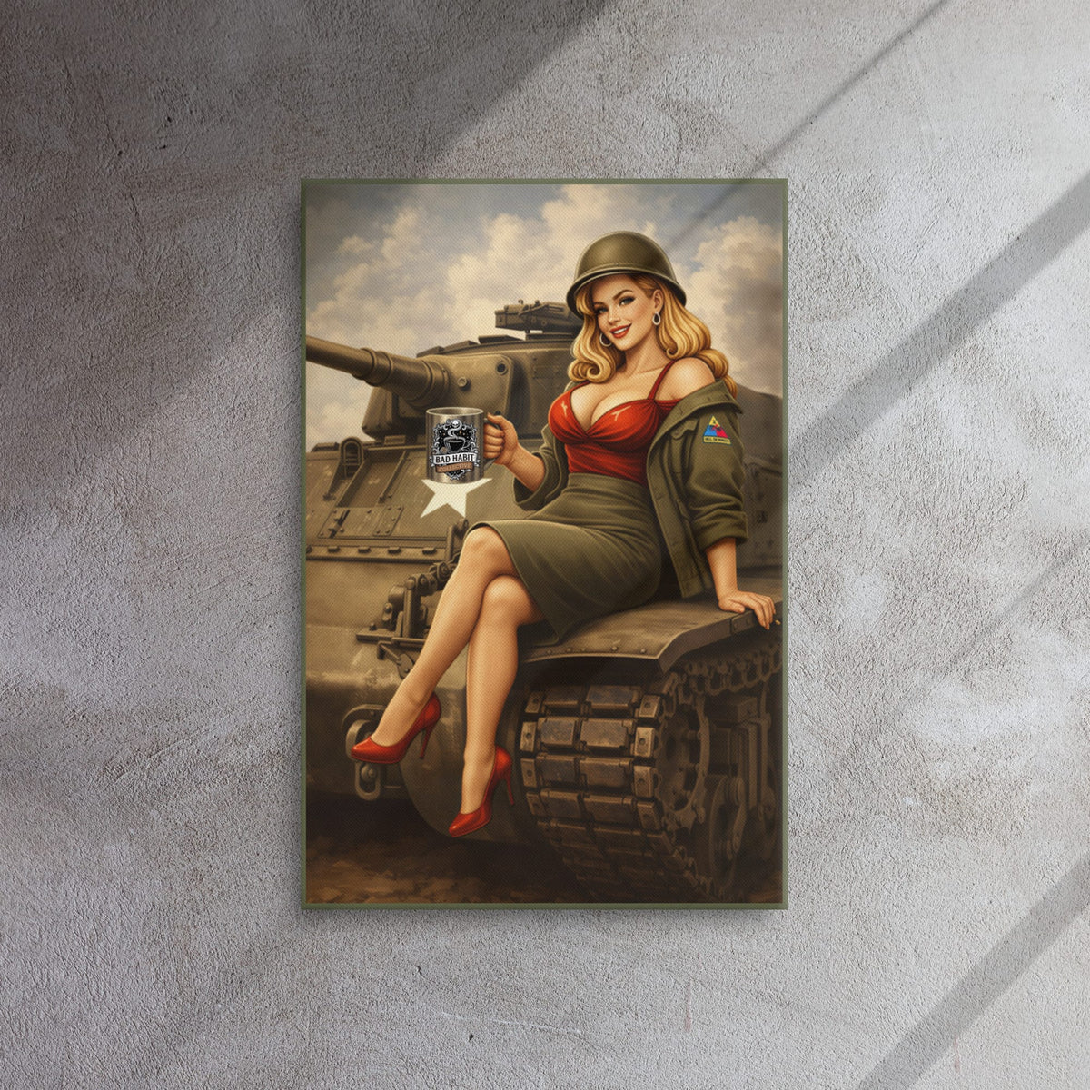 Hell on Wheels Canvas | Bad Habit Collective