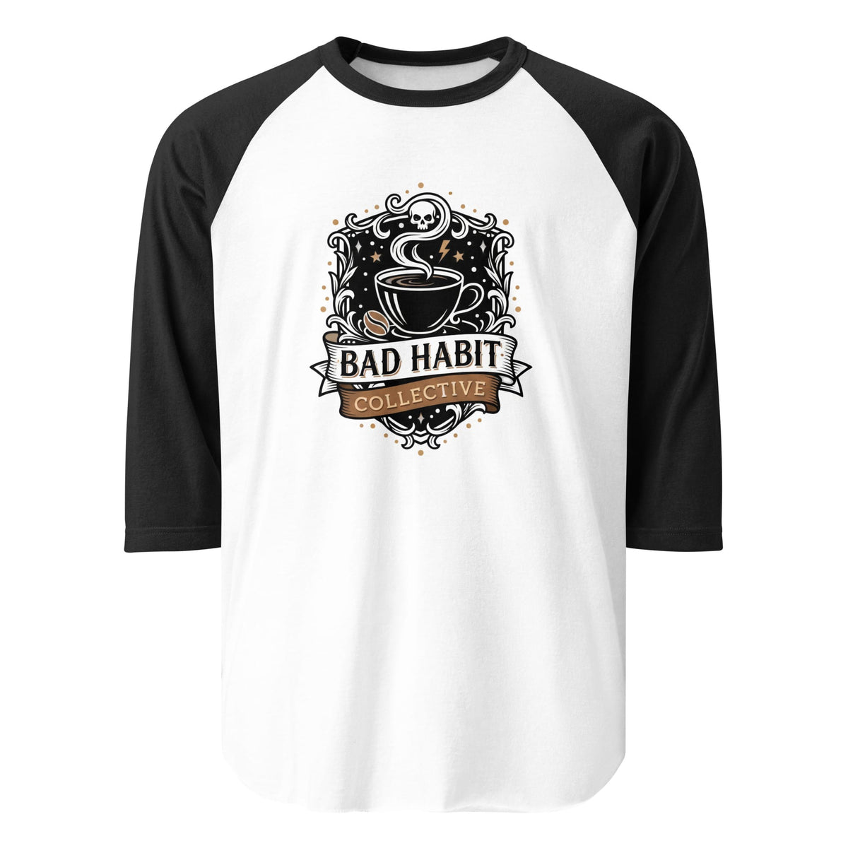 3/4 sleeve raglan shirt | Bad Habit Collective