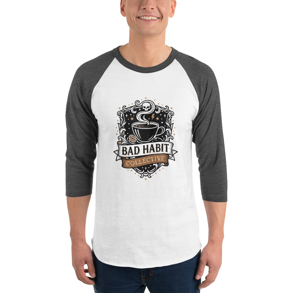 3/4 sleeve raglan shirt | Bad Habit Collective