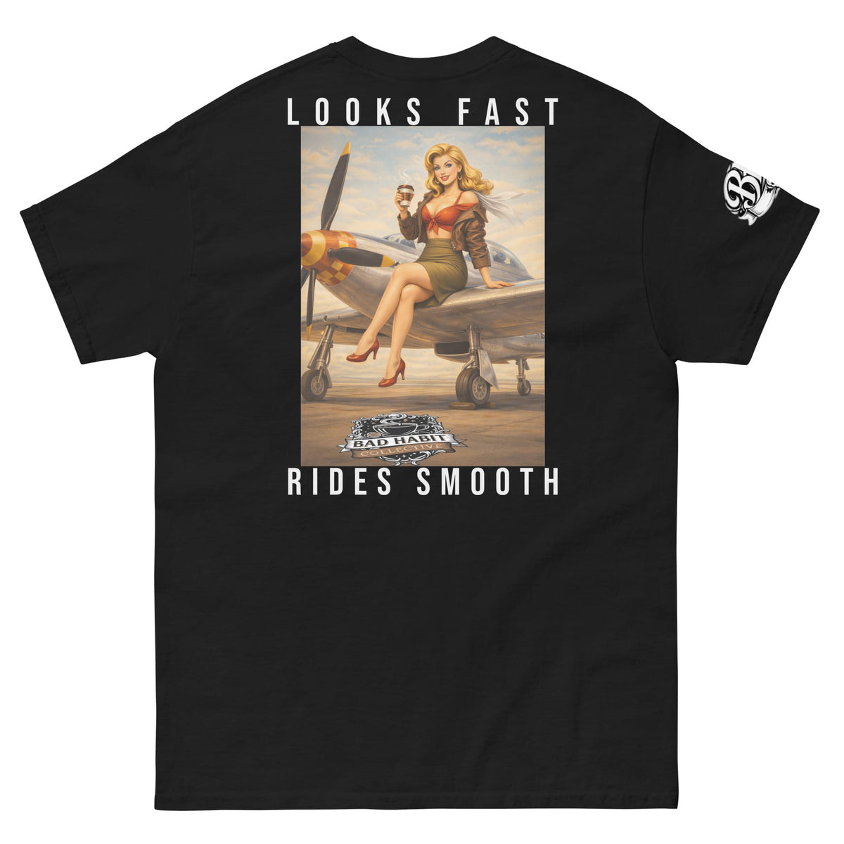 Men's Cleared for Take Off T-shirt | Bad Habit Collective