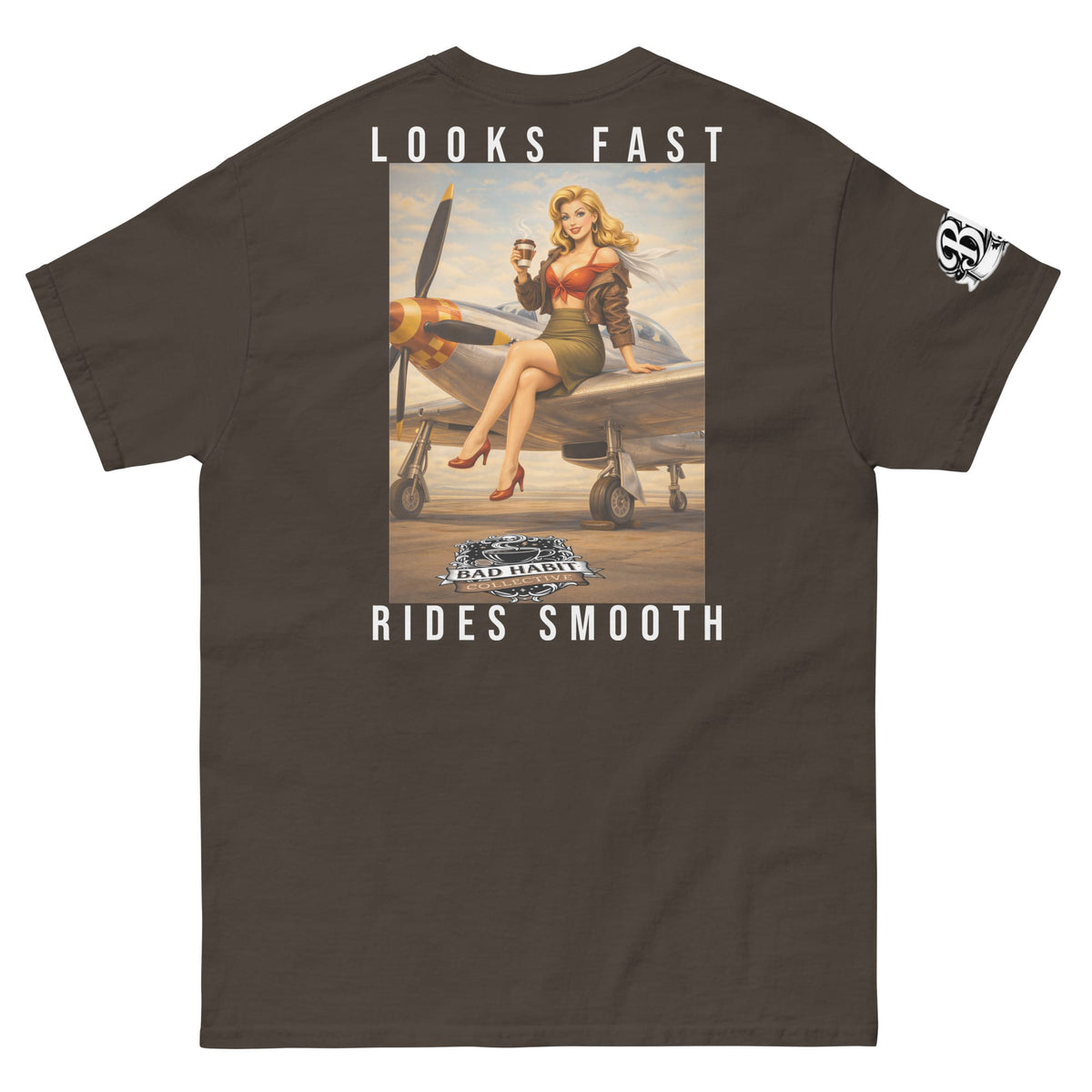 Men's Cleared for Take Off T-shirt | Bad Habit Collective