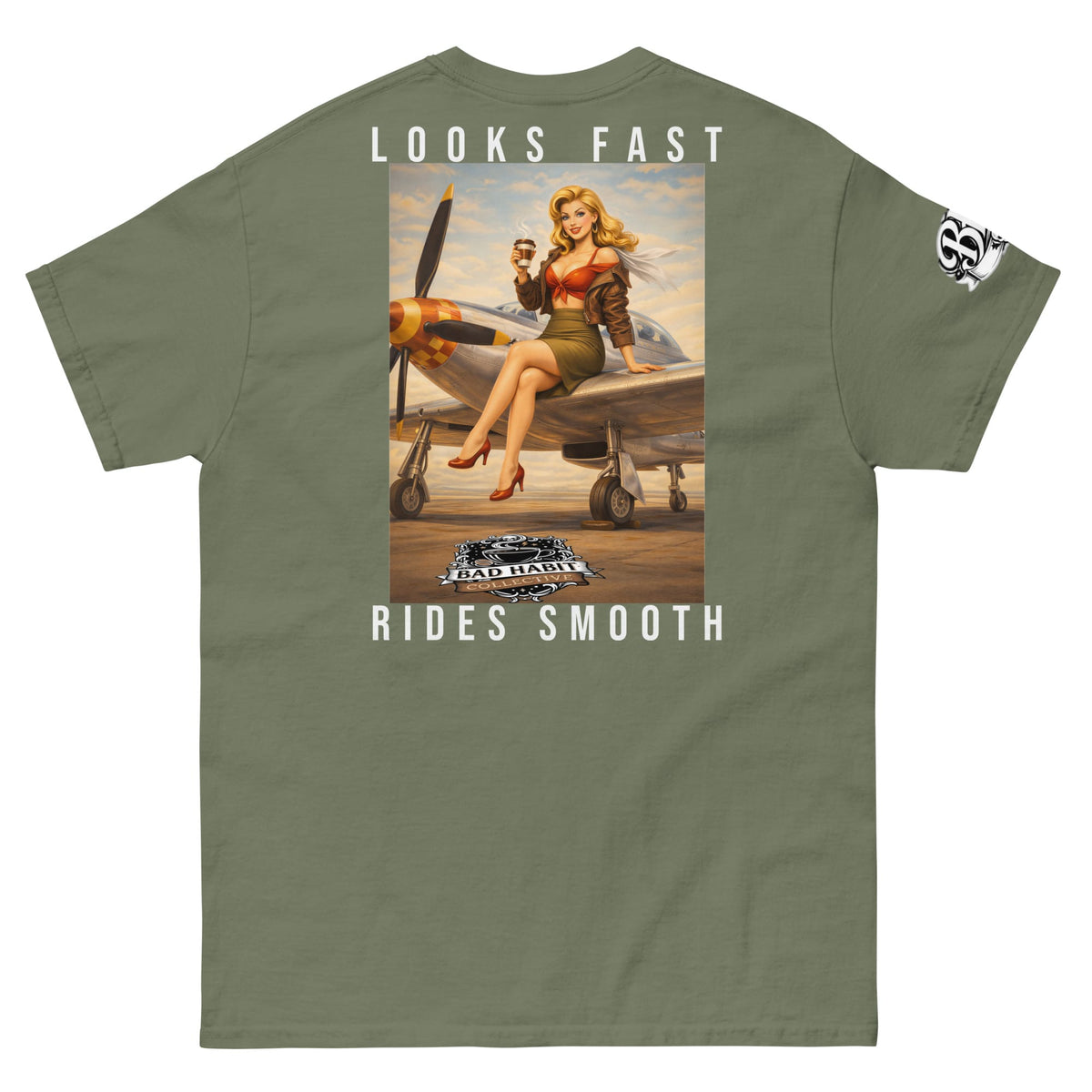 Men's Cleared for Take Off T-shirt | Bad Habit Collective
