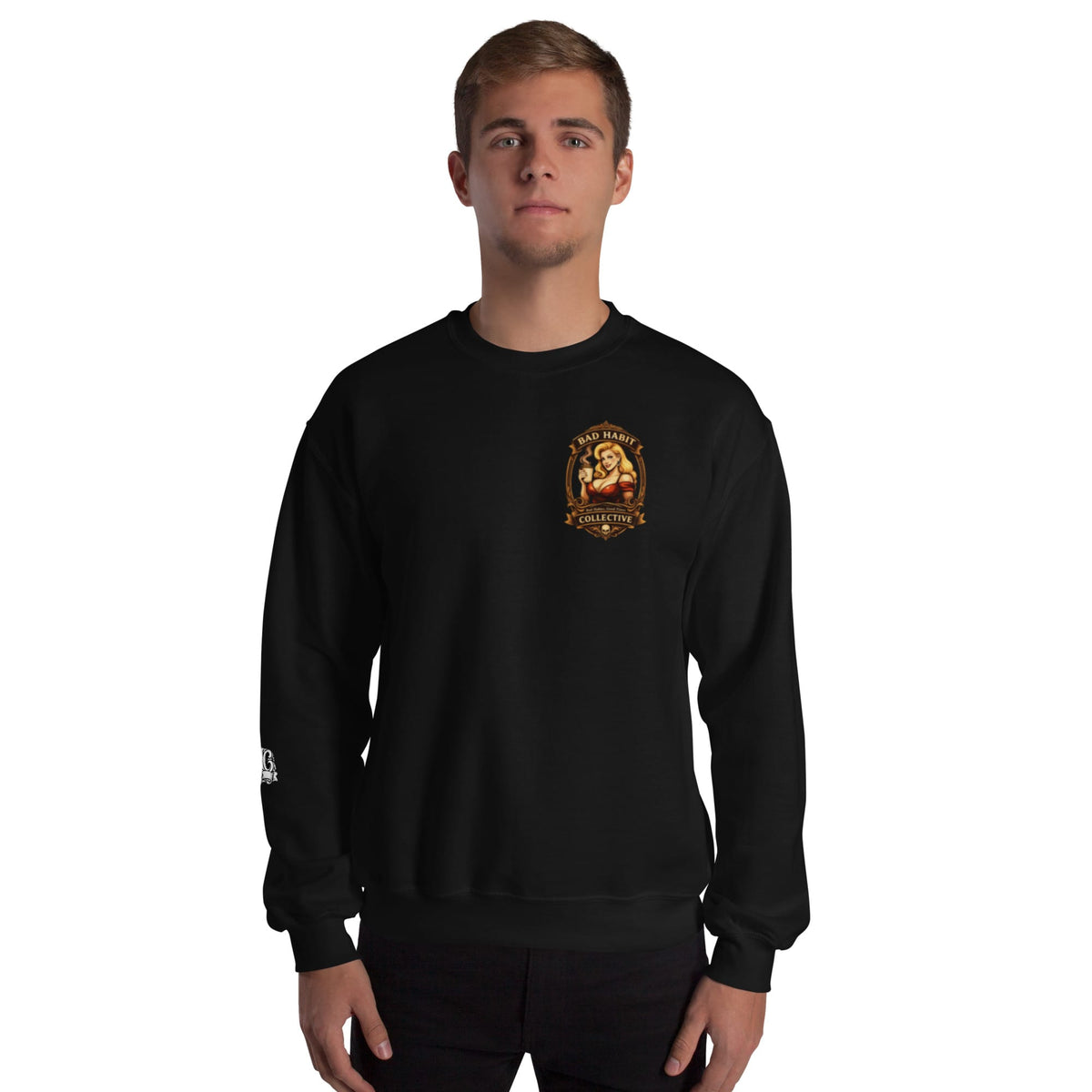 Men's Hell On Wheels Sweatshirt | Bad Habit Collective