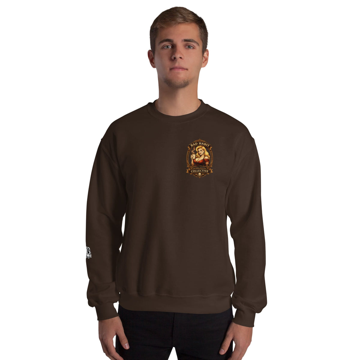 Men's Hell On Wheels Sweatshirt | Bad Habit Collective