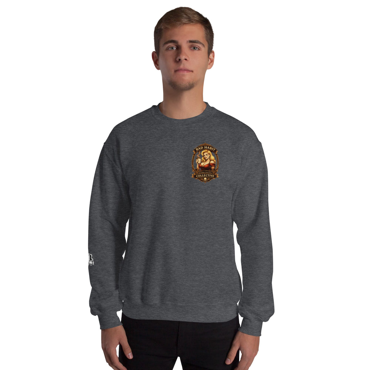 Men's Hell On Wheels Sweatshirt | Bad Habit Collective