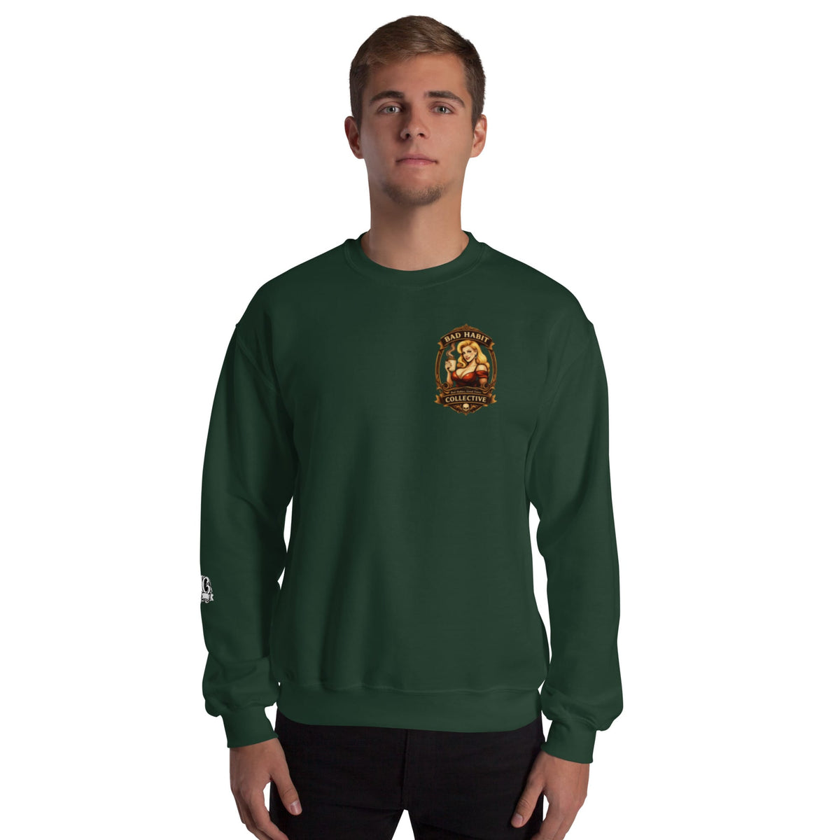 Men's Hell On Wheels Sweatshirt | Bad Habit Collective