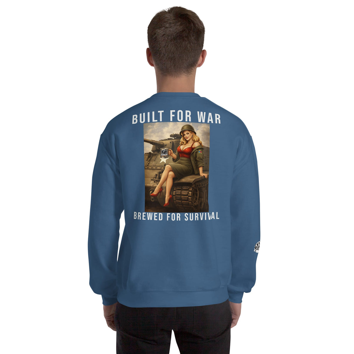 Men's Hell On Wheels Sweatshirt | Bad Habit Collective
