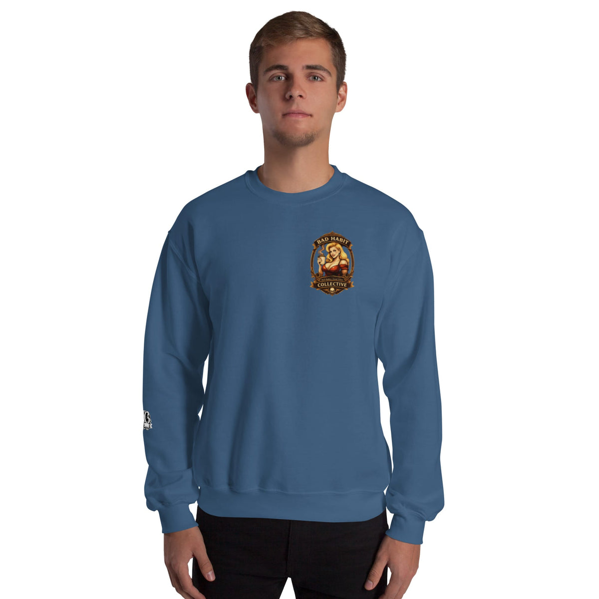 Men's Hell On Wheels Sweatshirt | Bad Habit Collective