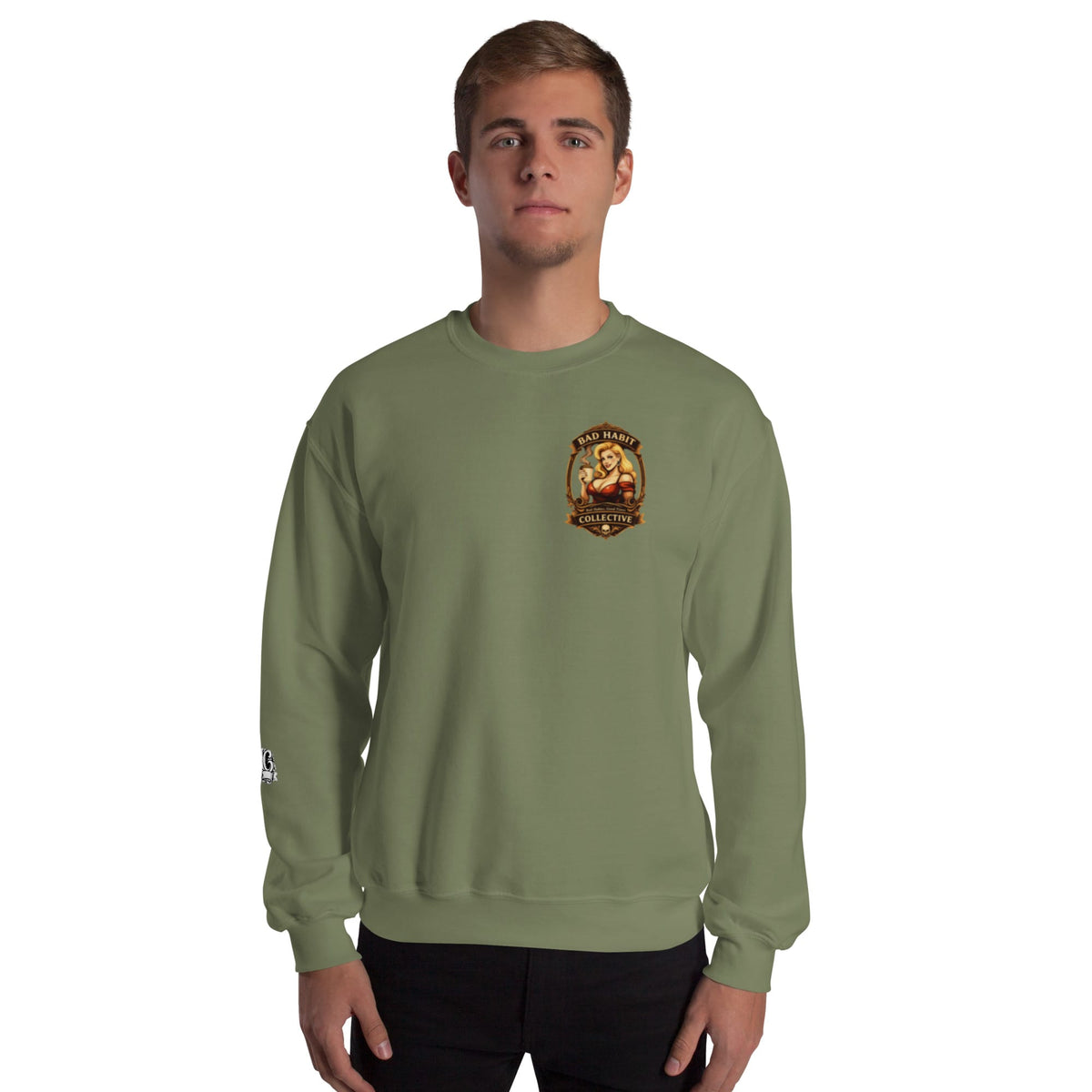 Men's Hell On Wheels Sweatshirt | Bad Habit Collective
