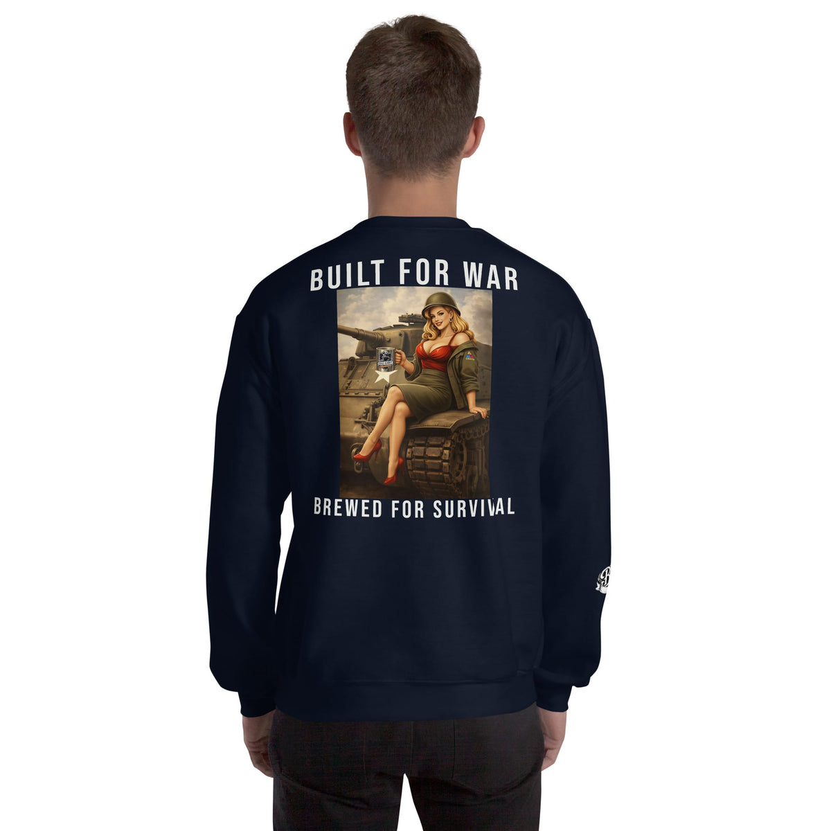 Men's Hell On Wheels Sweatshirt | Bad Habit Collective