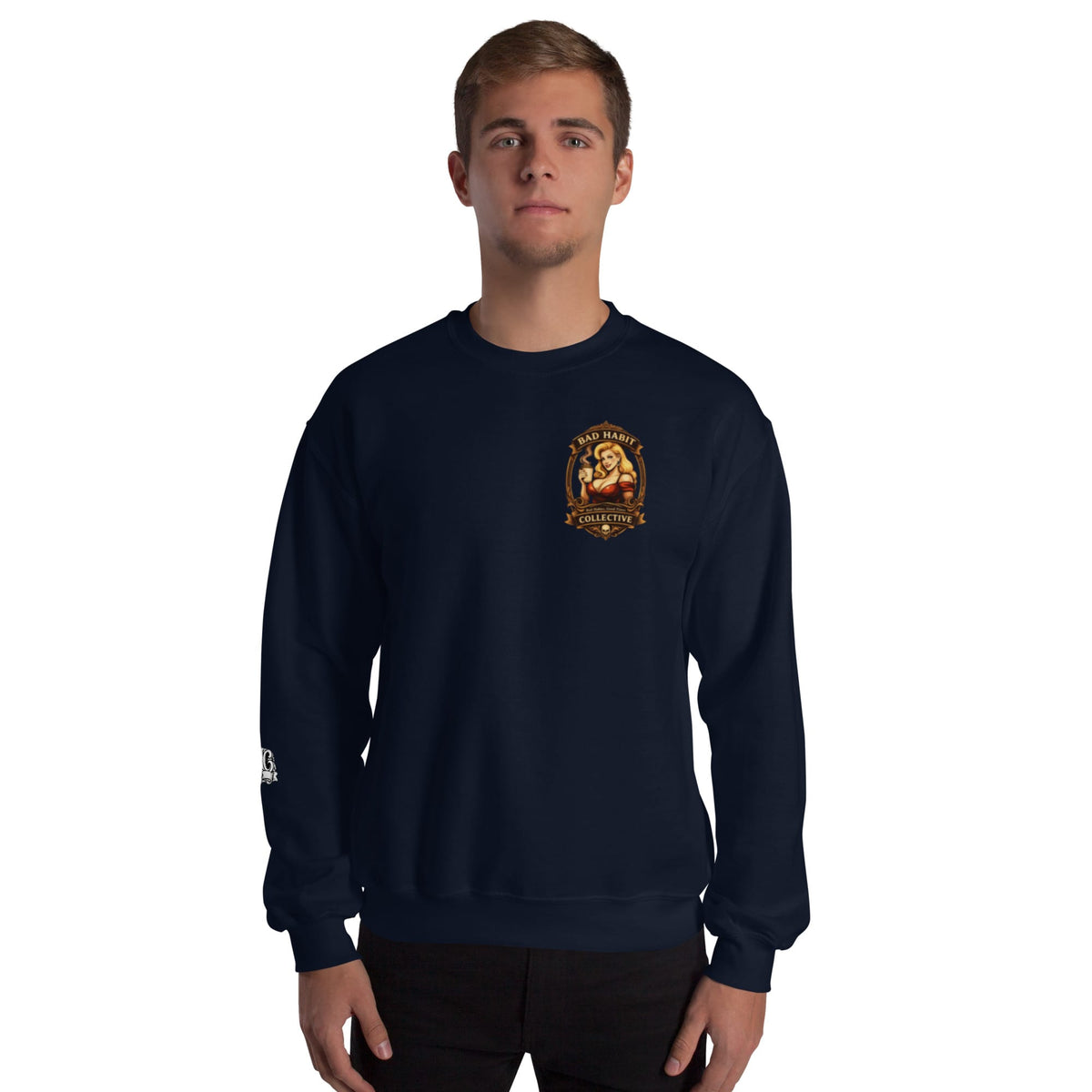 Men's Hell On Wheels Sweatshirt | Bad Habit Collective