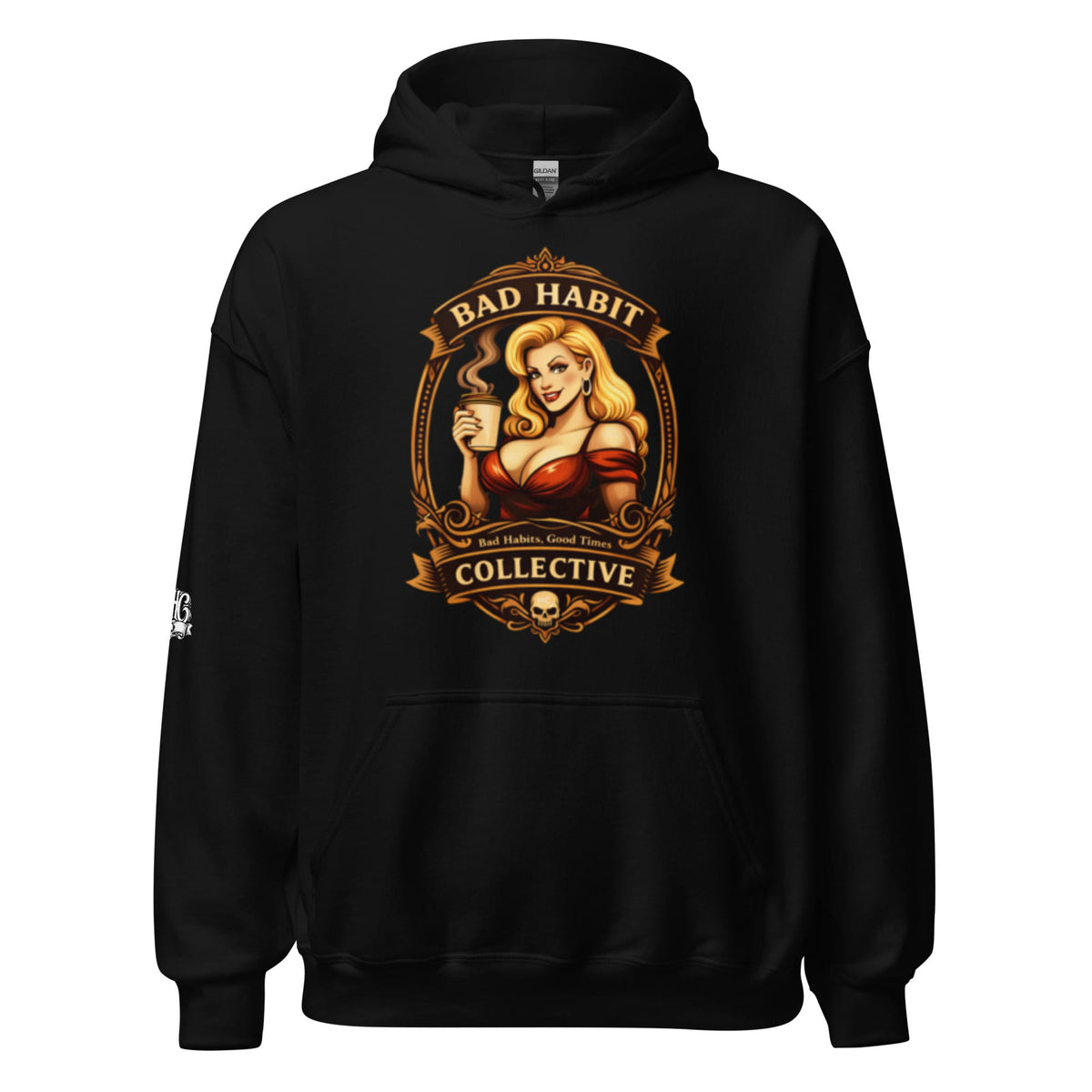 Men's Hell on Wheels Hoodie | Bad Habit Collective