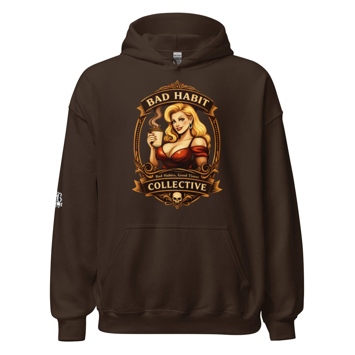 Men's Hell on Wheels Hoodie | Bad Habit Collective