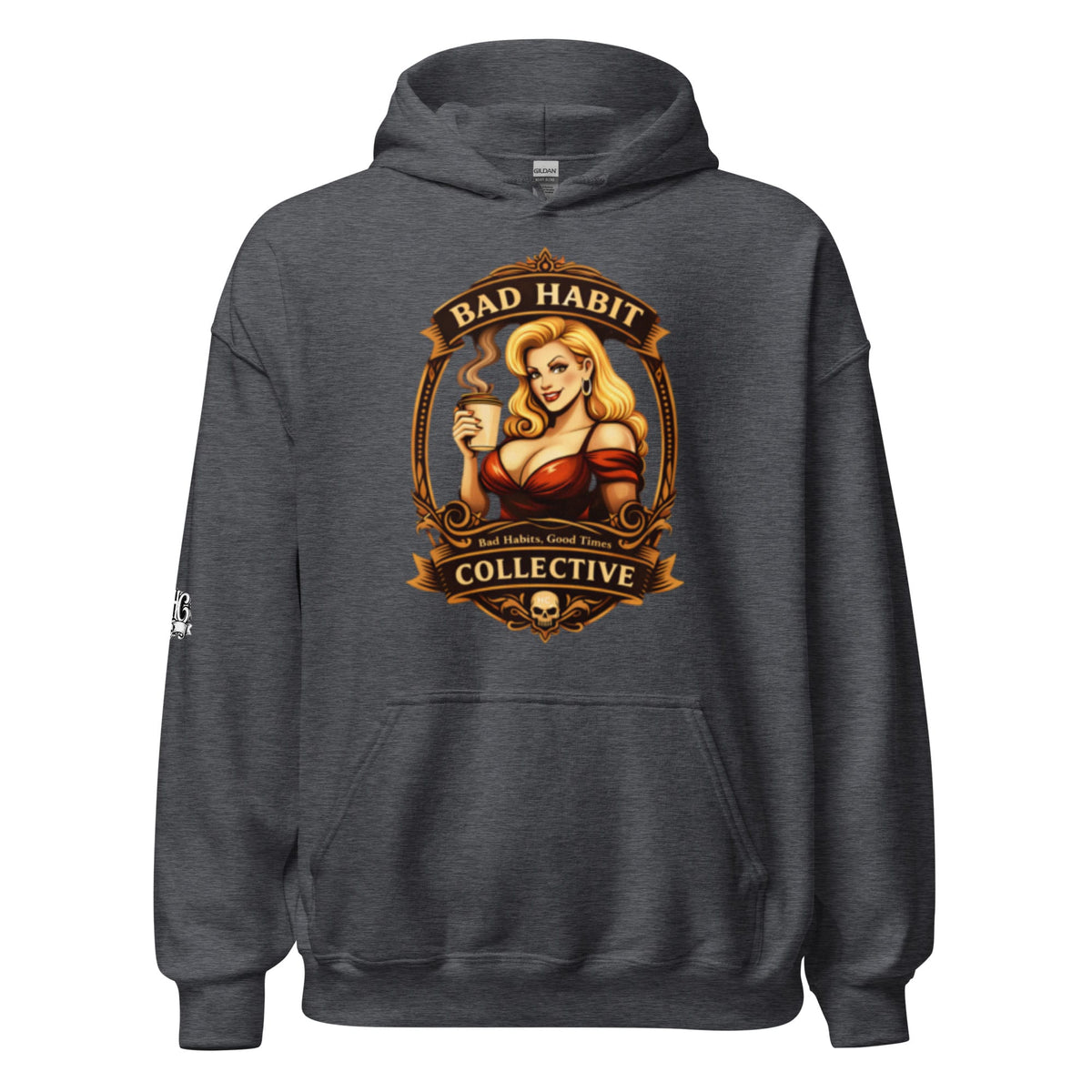 Men's Hell on Wheels Hoodie | Bad Habit Collective