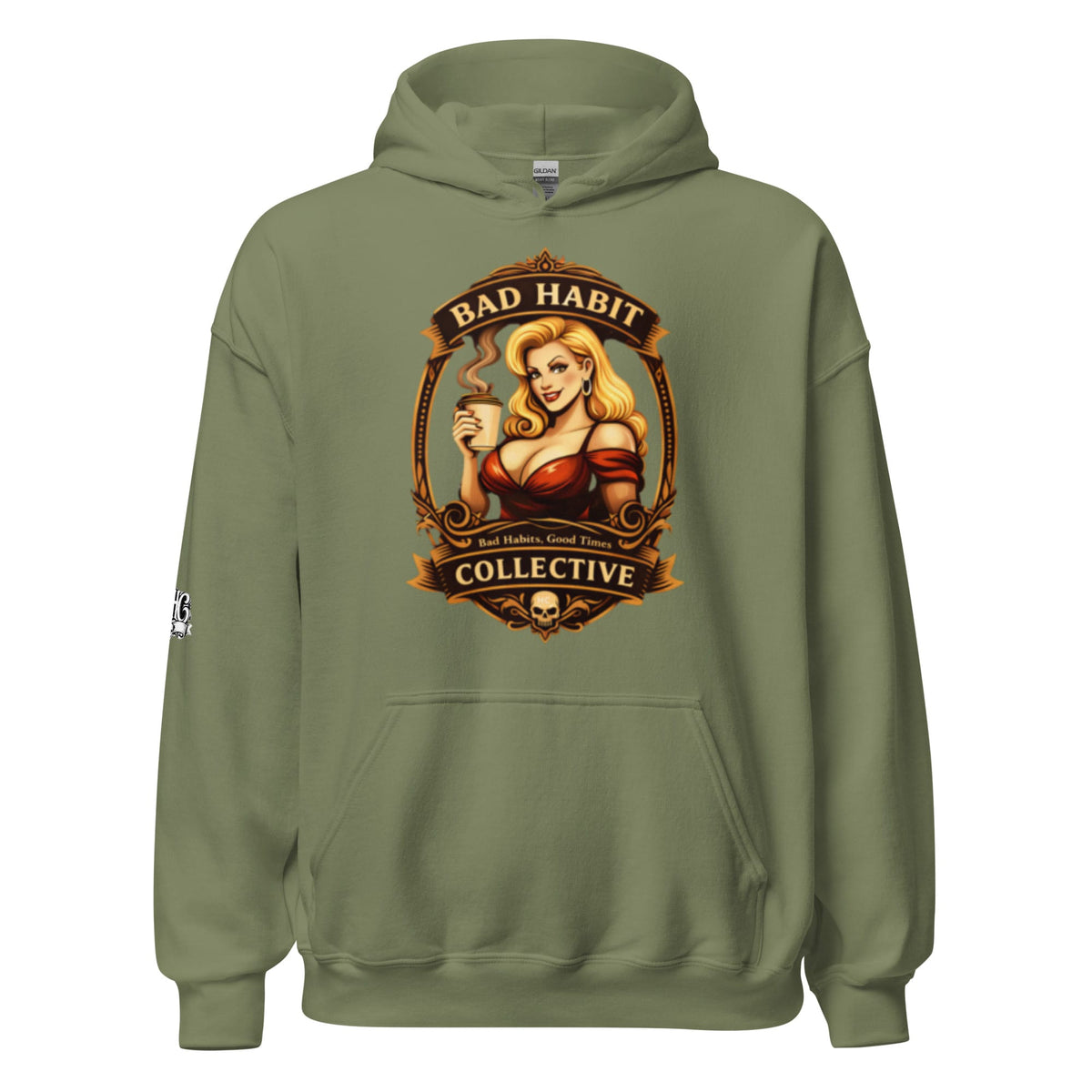 Men's Hell on Wheels Hoodie | Bad Habit Collective