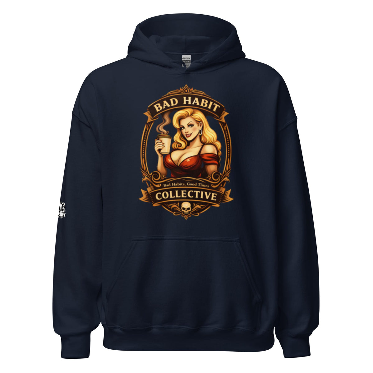 Men's Hell on Wheels Hoodie | Bad Habit Collective